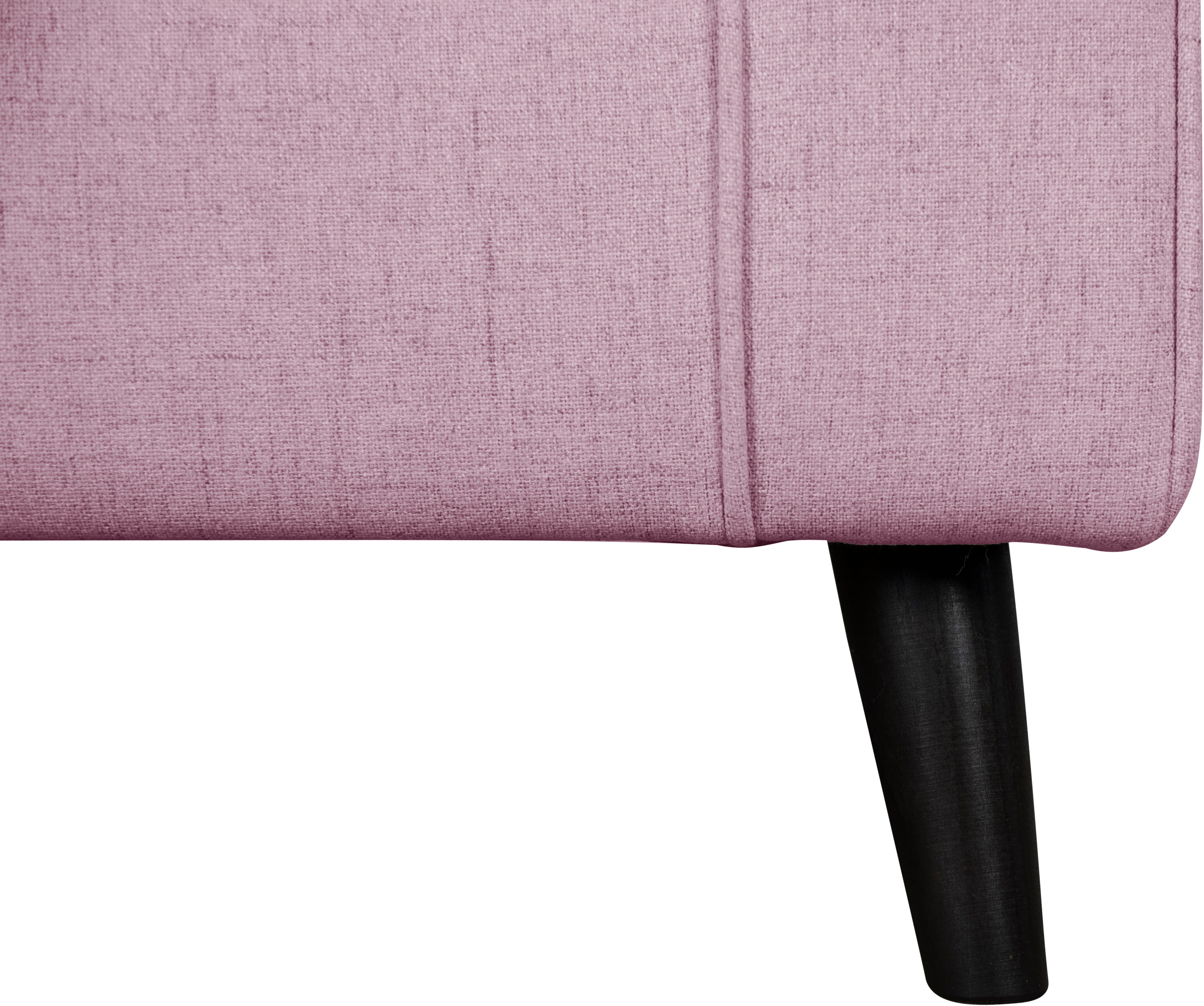 Home affaire Fauteuil Ohrensessel CHISTELLE, optioneel met poef met golfondersteuning, afmetingen: b/d/h: 81/87/99 cm