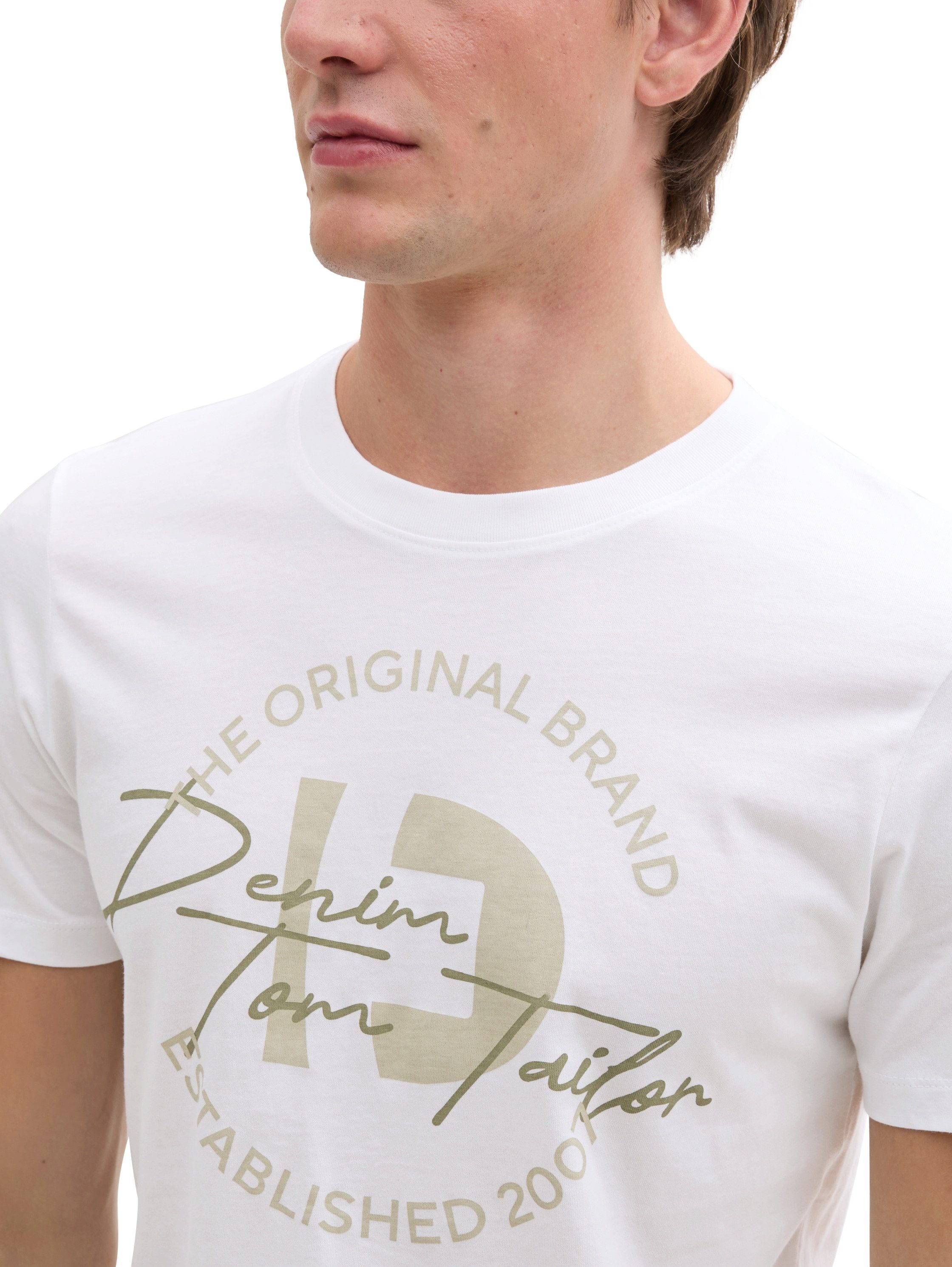 Tom Tailor Denim T-shirt met frontprint