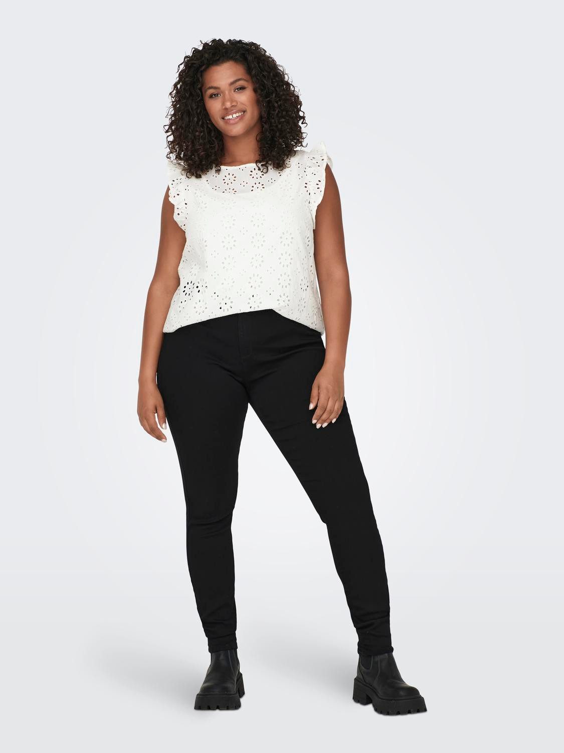 ONLY CARMAKOMA Skinny fit jeans CARSTORM LIFE PUSH UP HW SK JEANS NOOS