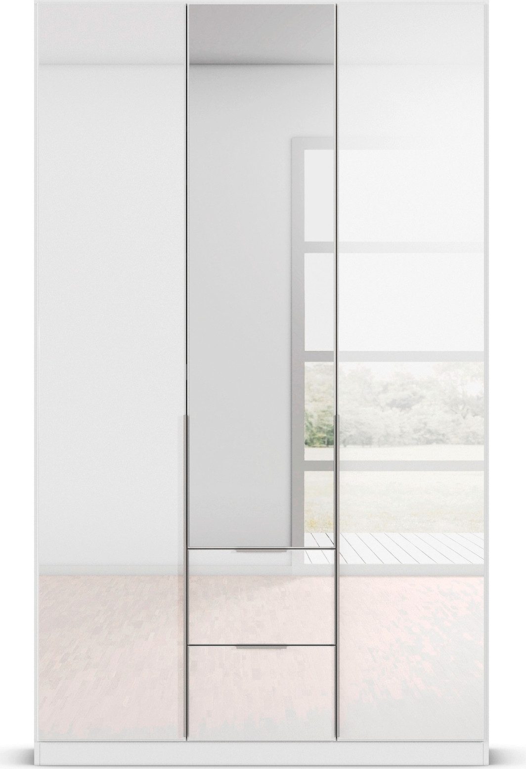 rauch Draaideurkast Kledingkasten kast garderobe AGORDO met glazen front