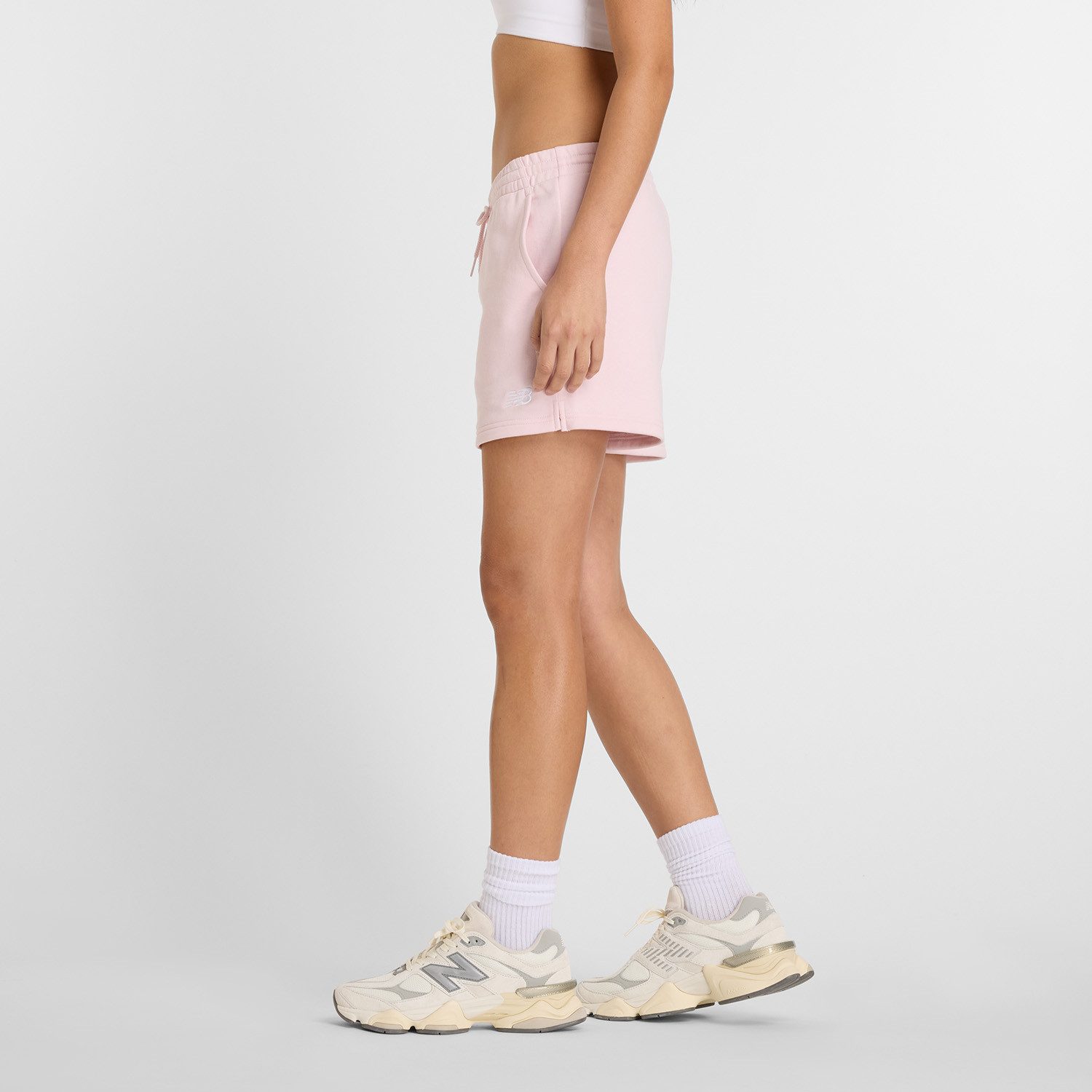 New Balance Short Sport Essentials French Terryhort PINK TAFFY