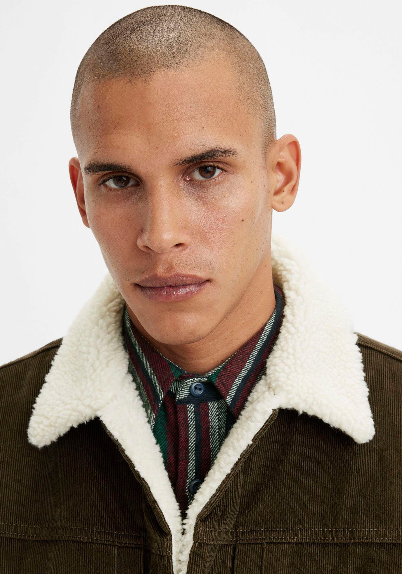 Levi's® Cordjasje SHERPA TRUCKER met warm sherpa-voering