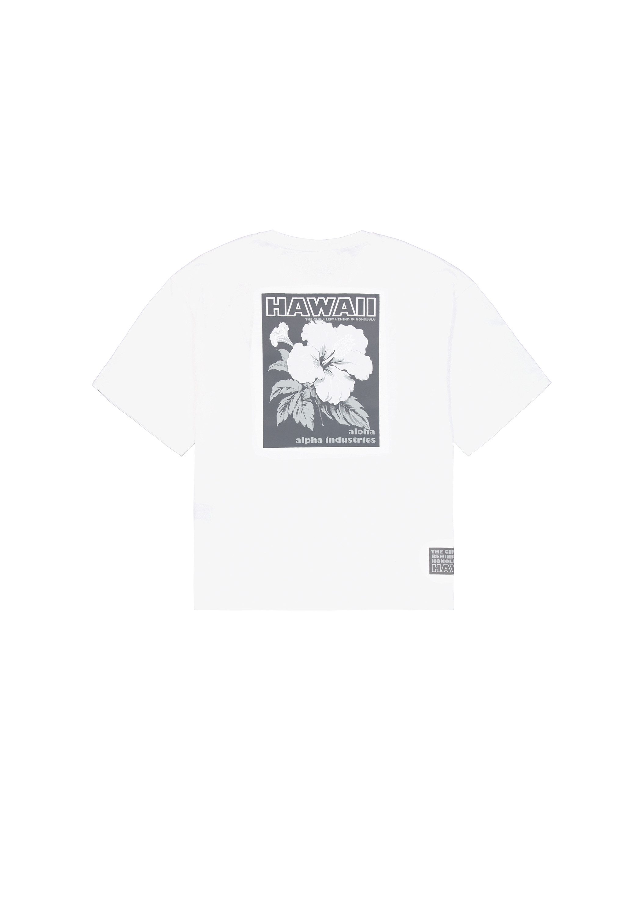 Alpha Industries T-shirt Aloha Flower Backprint T-Shirt