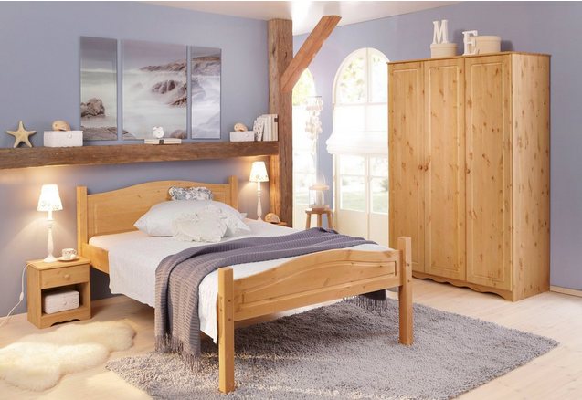 HOME AFFAIRE Bed van massief hout HOME AFFAIRE Bed van massief hout