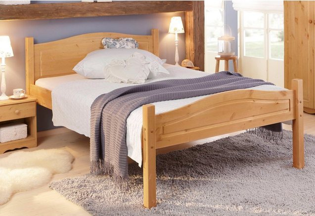 HOME AFFAIRE Bed van massief hout HOME AFFAIRE Bed van massief hout