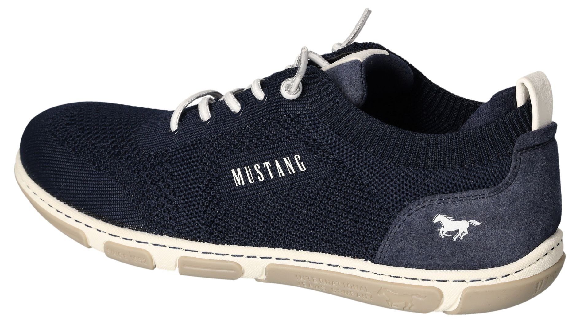 Mustang Shoes Slip-on sneakers , vrijetijdsschoen, lage schoen, instapschoen, met elastische veters