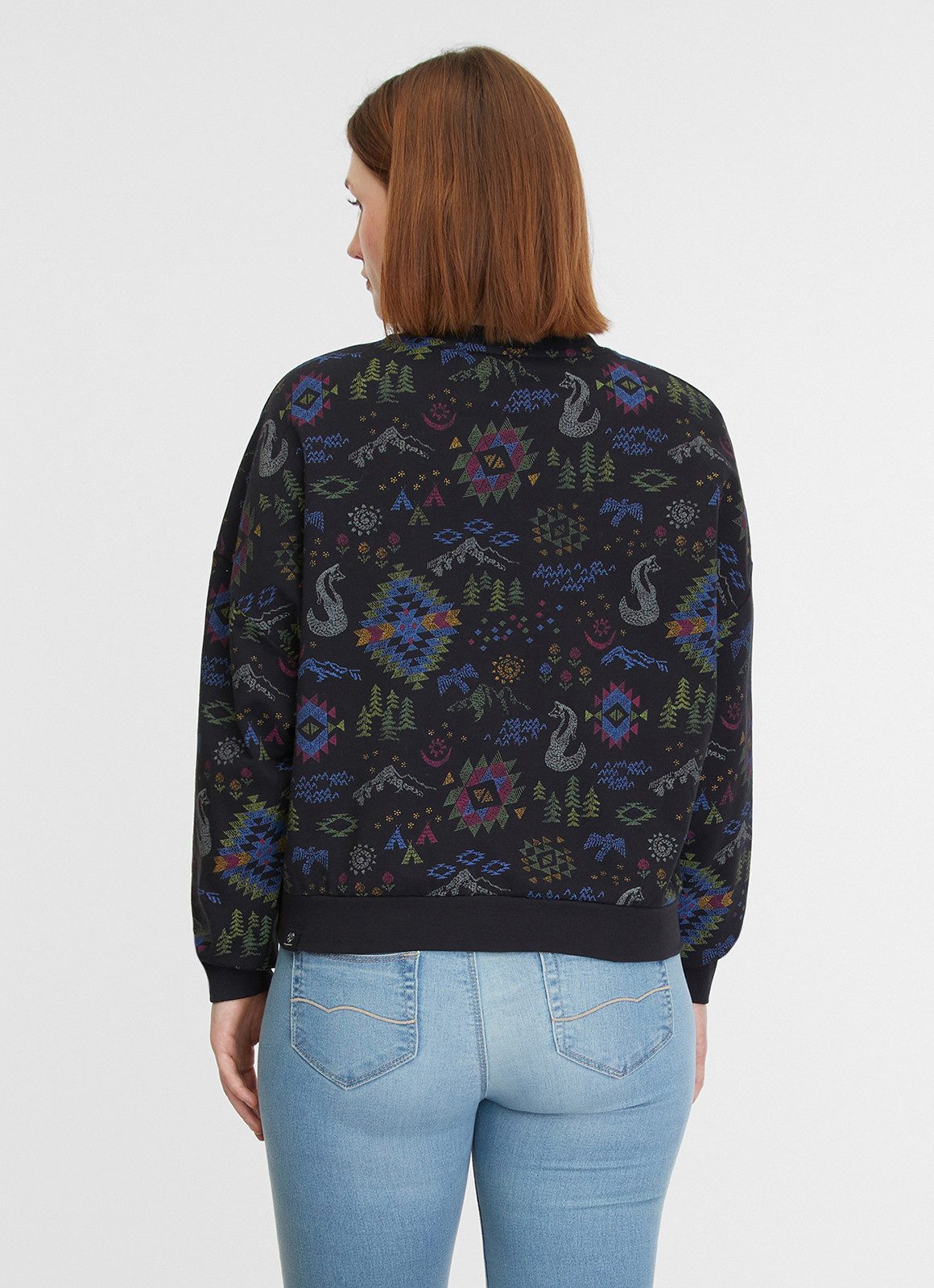 Ragwear Sweatshirt LOLLITA PRINT GOTS