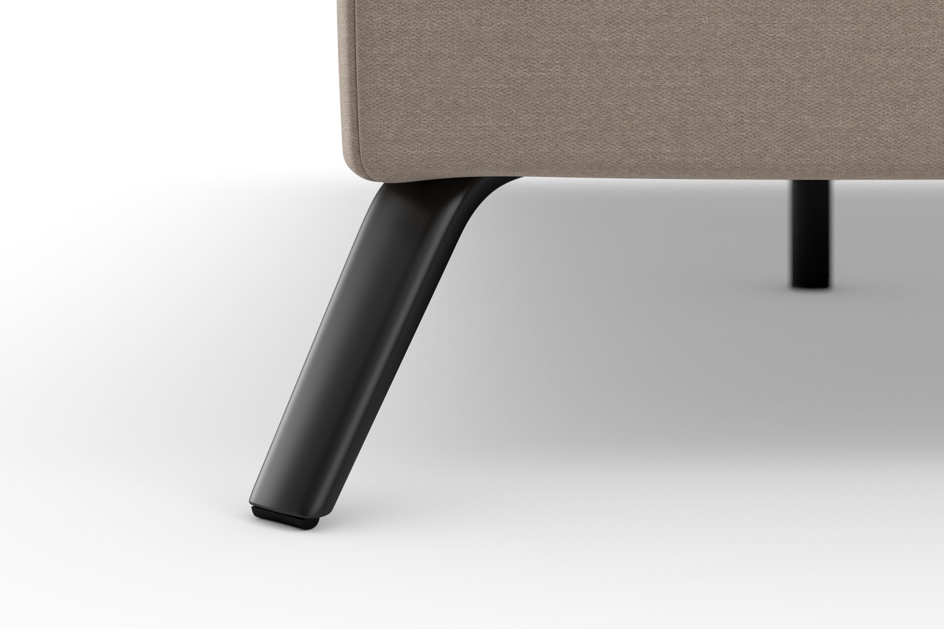 sit&more Zithoek Olsen U-vorm inclusief zitdiepteverstelling, naar keuze met slaapfunctie, 15 cm hoog