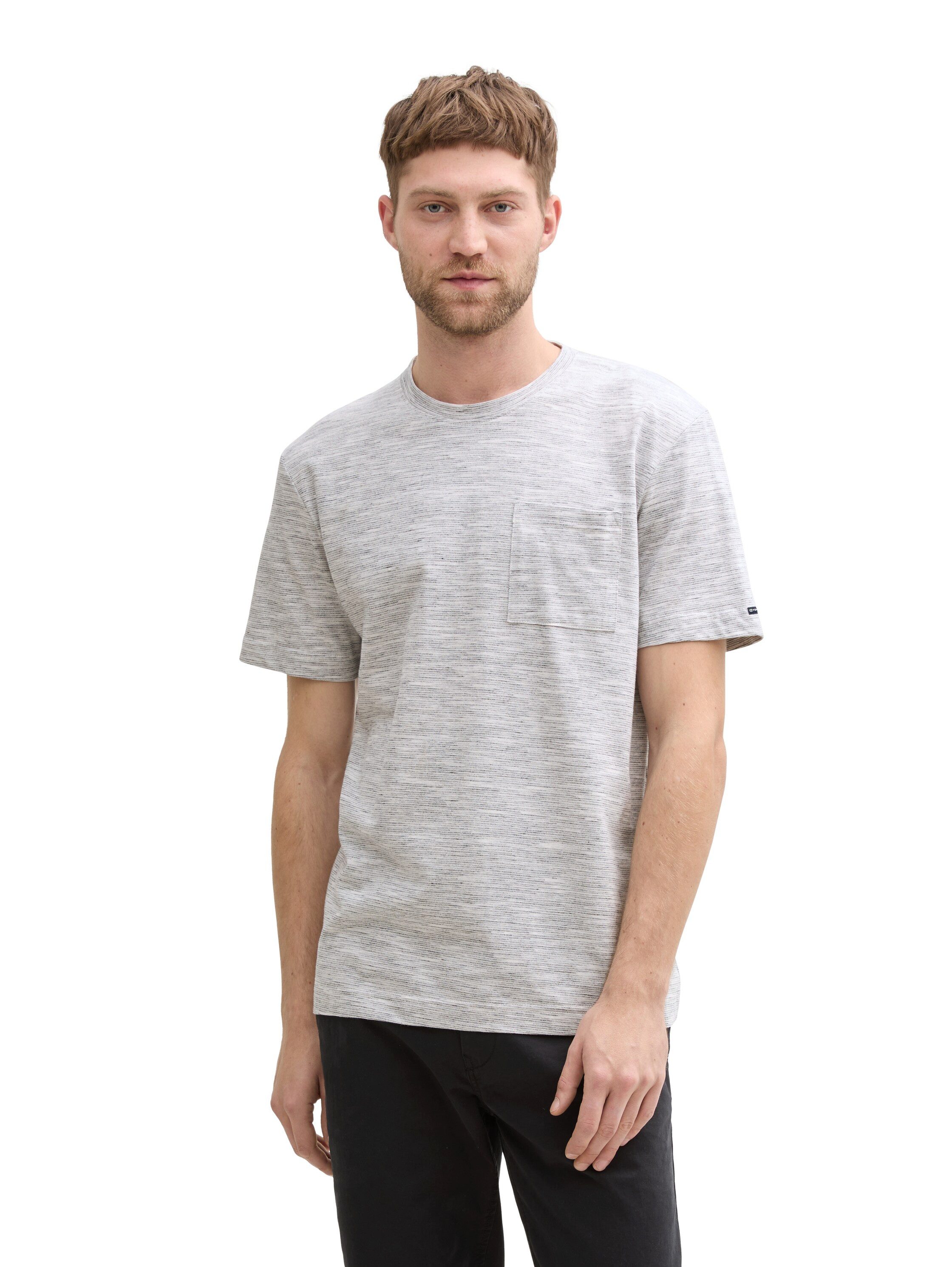 Tom Tailor T-shirt met borstzak
