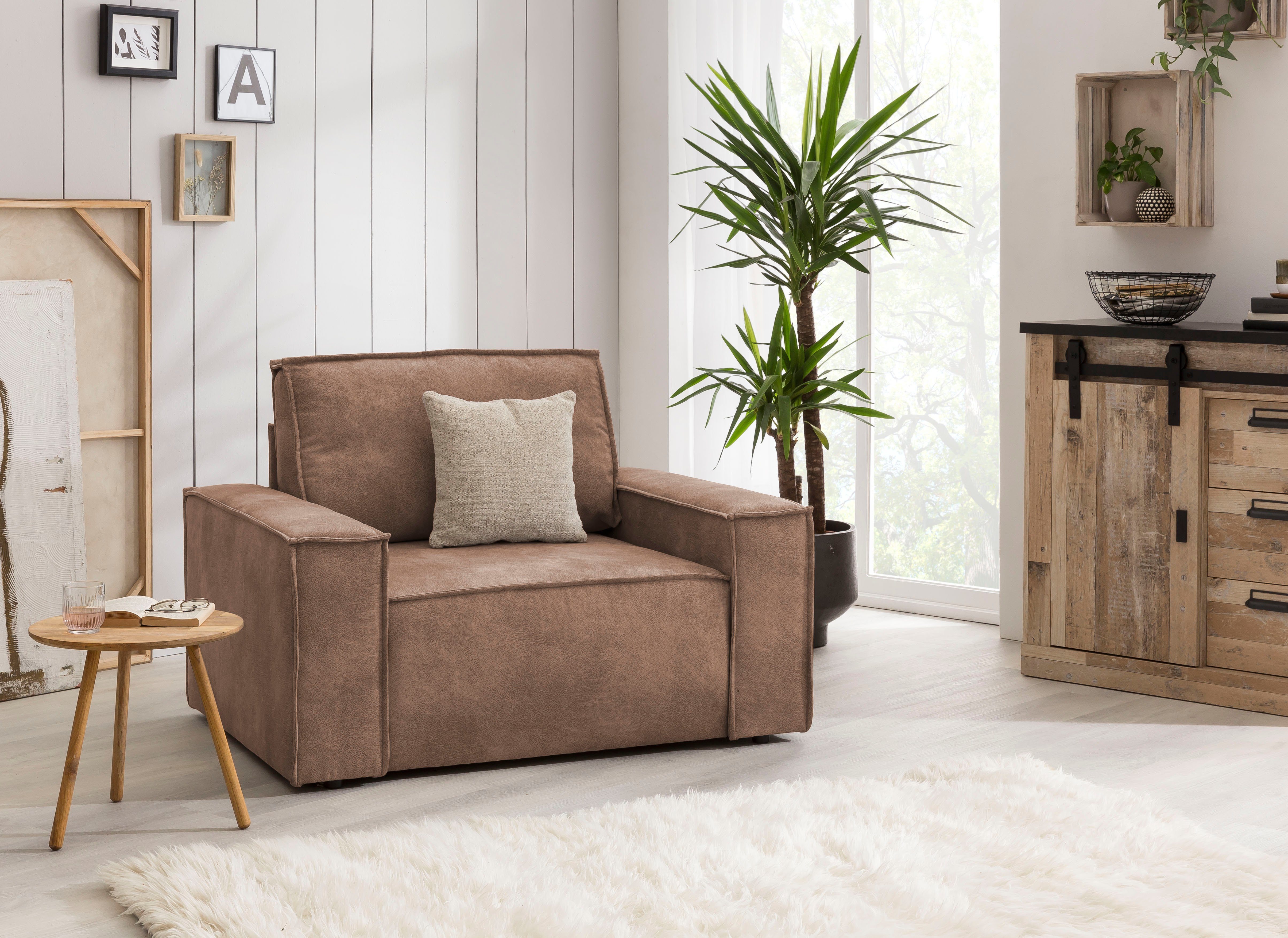 Home affaire Fauteuil Sherwood passend bij de bekleding van de sherwood-serie