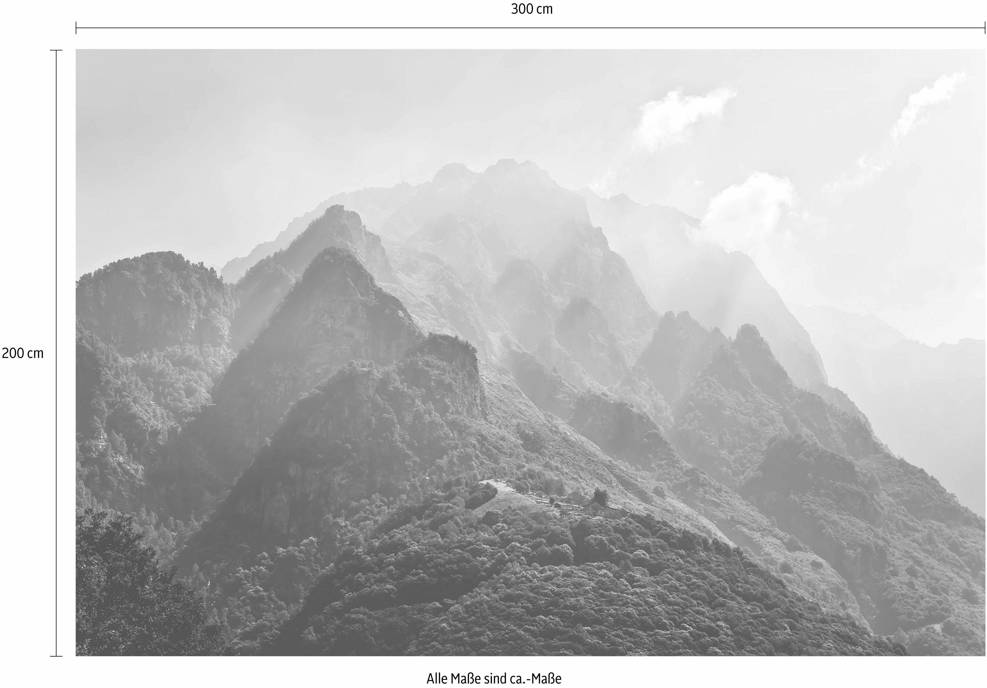 Komar Vliesbehang Digitale print vlies - The Summit - Afmeting 300 x 200 cm (1 stuk)