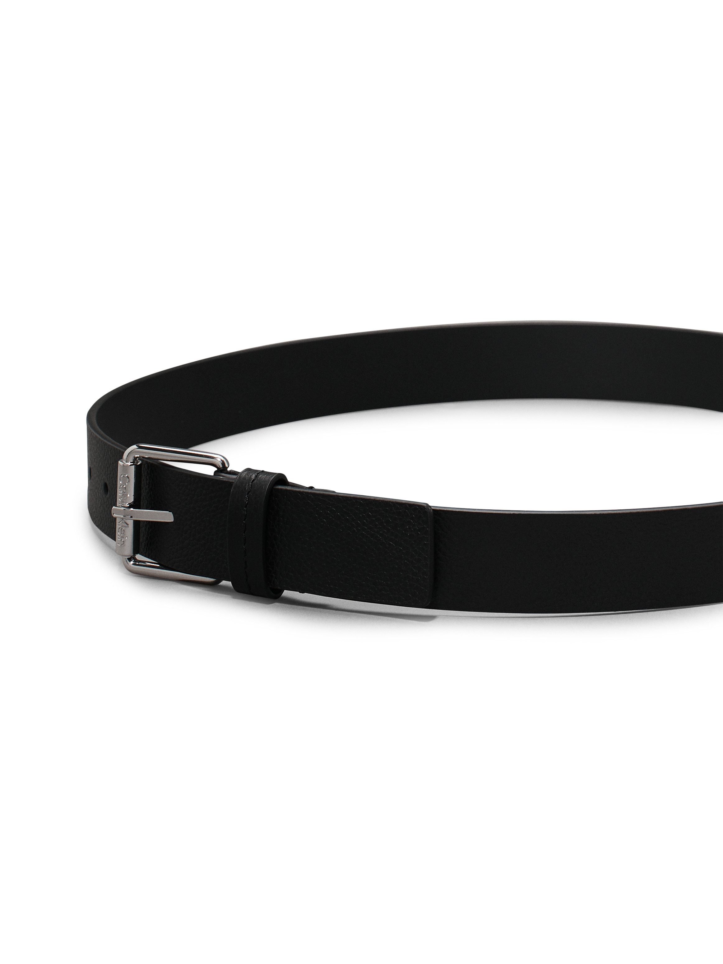 Calvin Klein Leren riem CK MUST PB 35MM