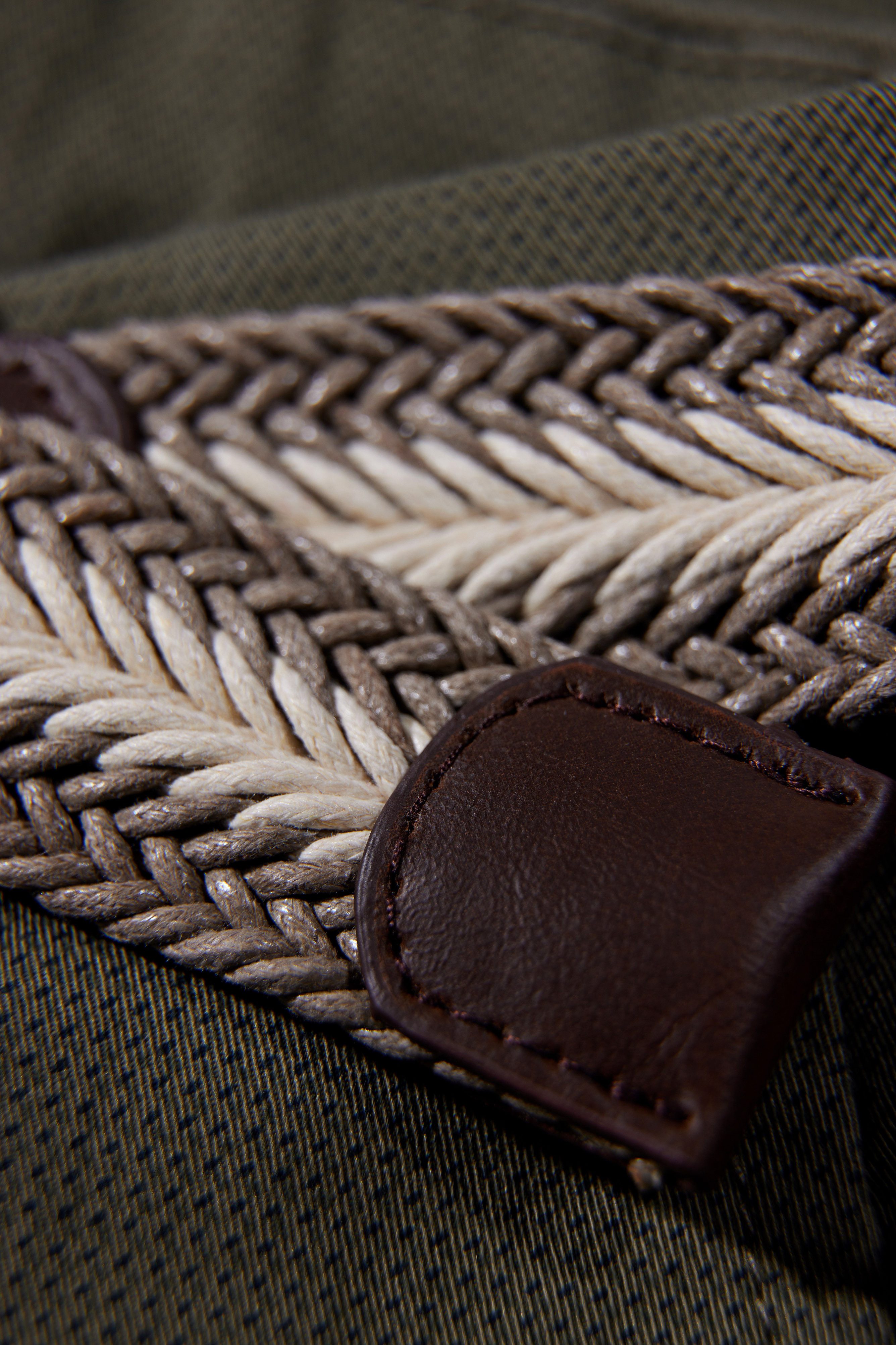 LINDBERGH Chino-short met riem (2-delig)