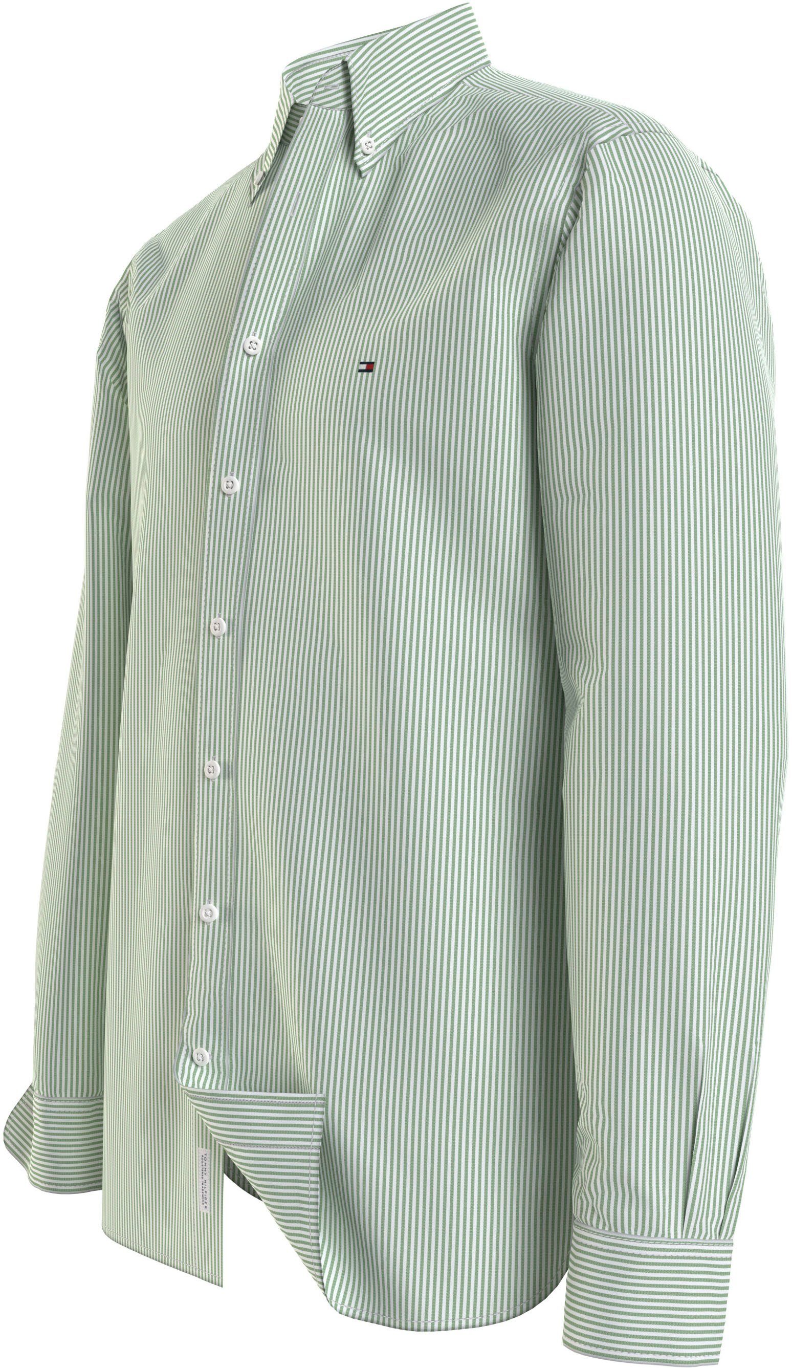 Tommy Hilfiger Overhemd met lange mouwen 1985 FLEX OXFORD STRIPE RF SHIRT