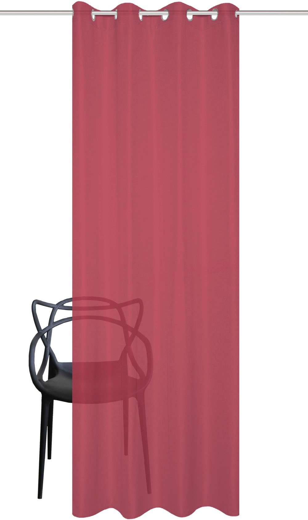 Home Basics Gordijn Softy Ösenschal SOFTY uni (1 stuk)