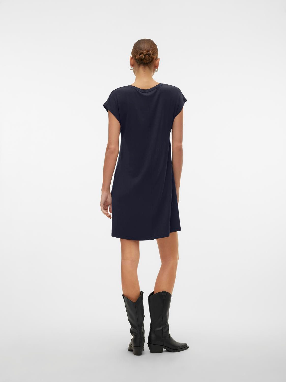 Vero Moda Mini-jurk VMAVA SL KNEE DRESS JRS NOOS