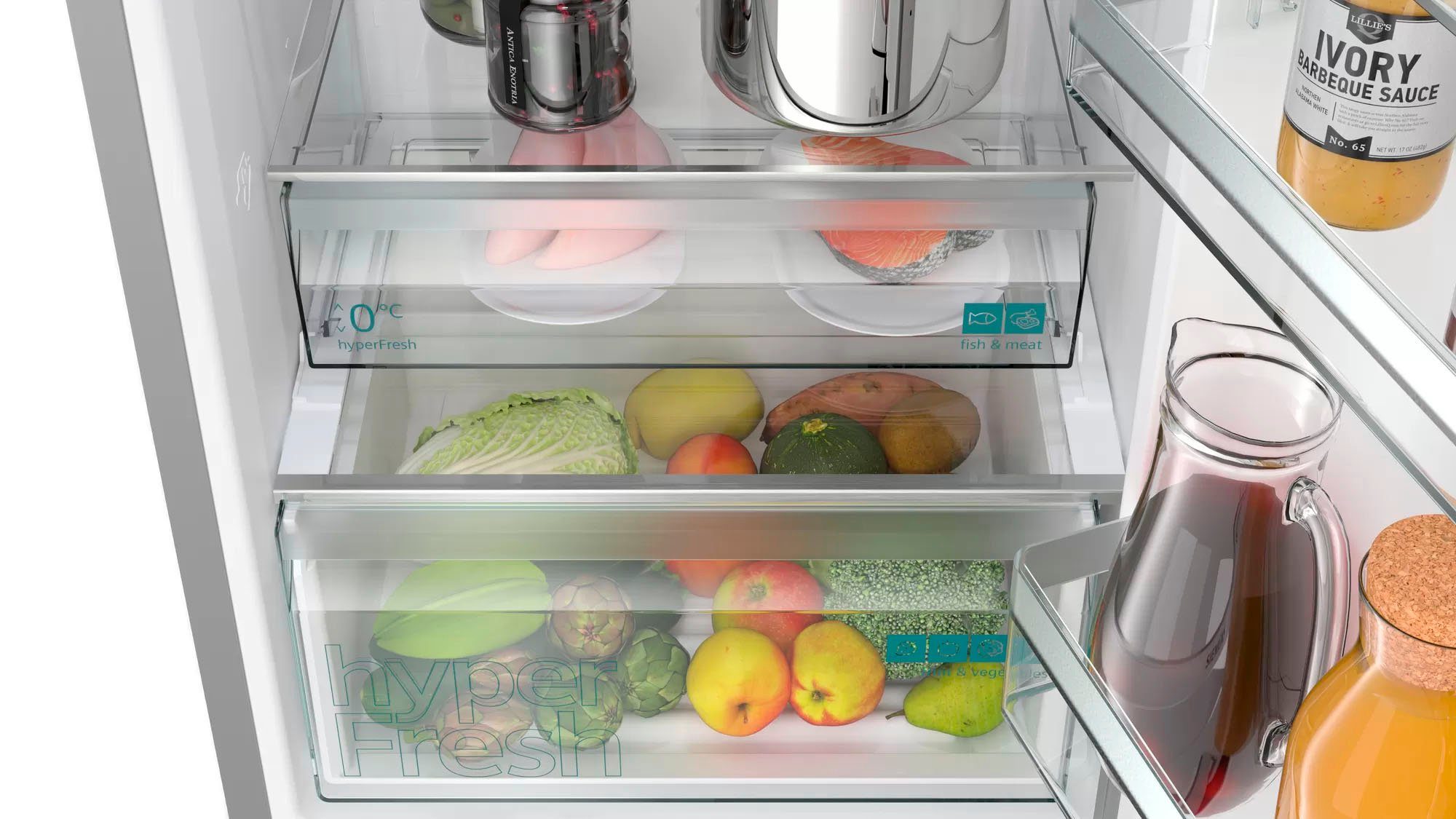 SIEMENS Koel-vriescombinatie KG39NXIBF