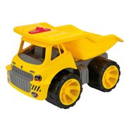 big speelgoed-bouwauto big power worker maxi truck made in germany geel