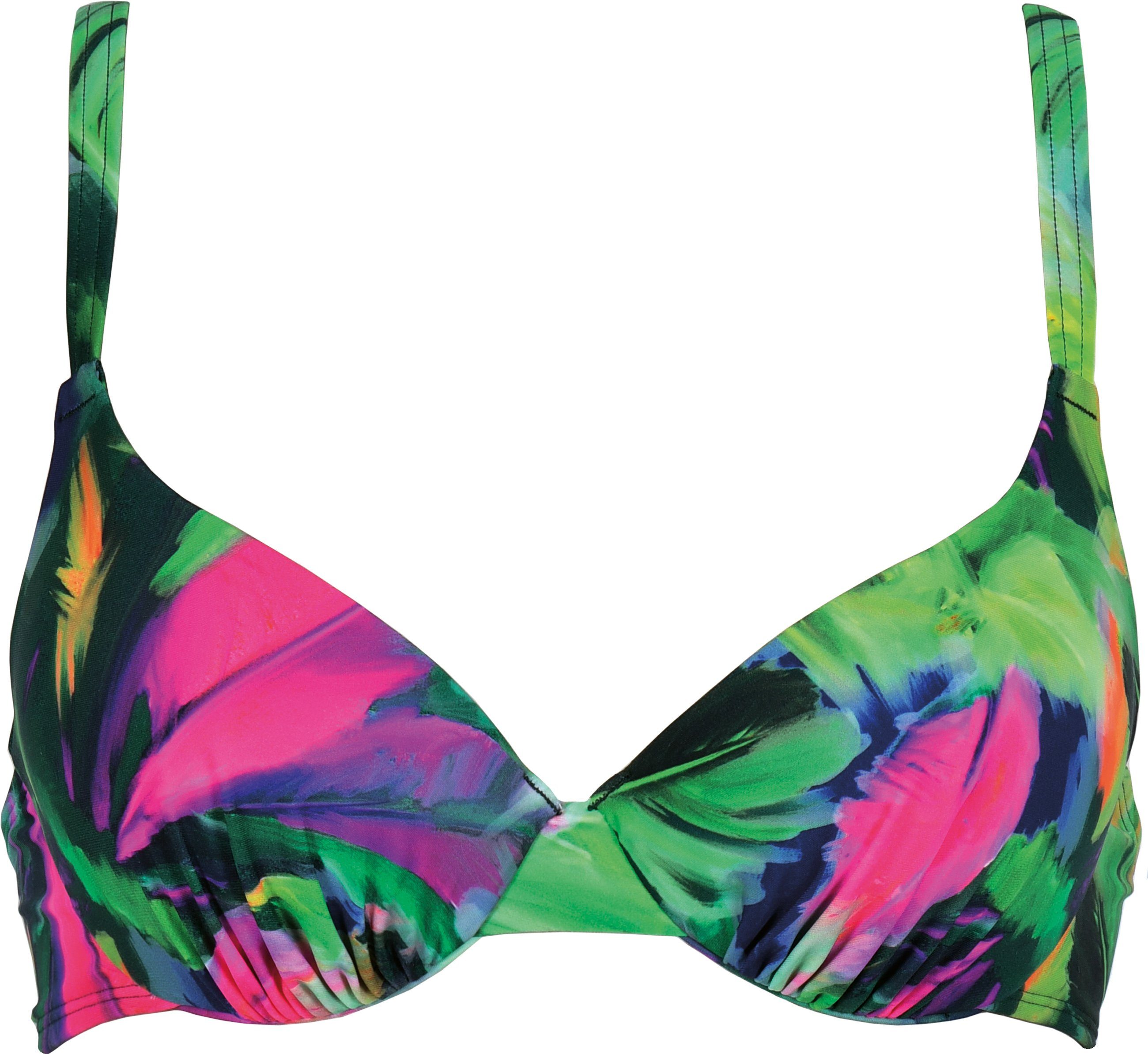 Naturana Beugelbikinitop Bora Beach met gebloemd all-over design