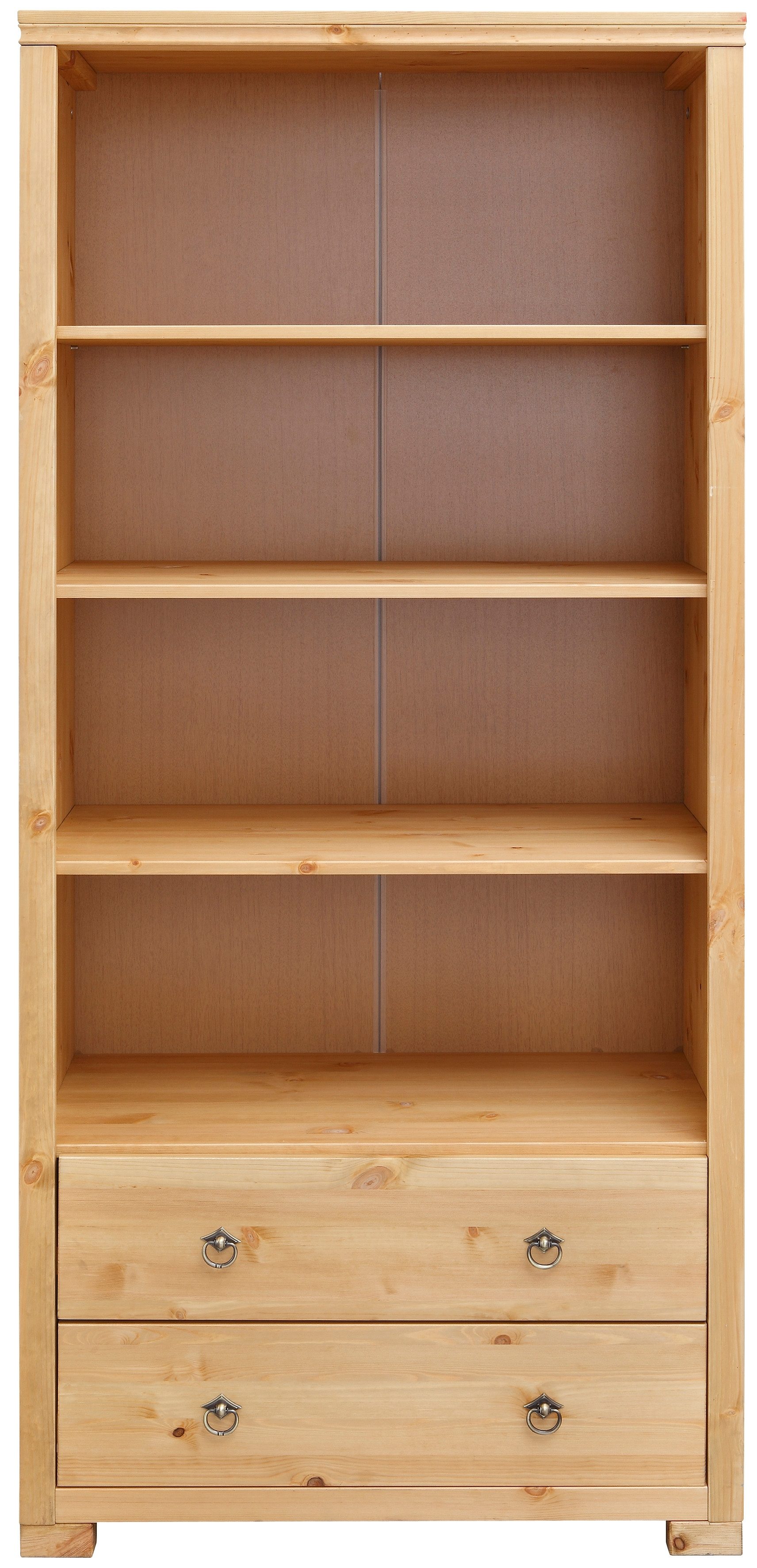 Home affaire Staand rek Gotland Breedte 80 cm, hoogte 178 cm, van massief grenen, FSC rekken beige
