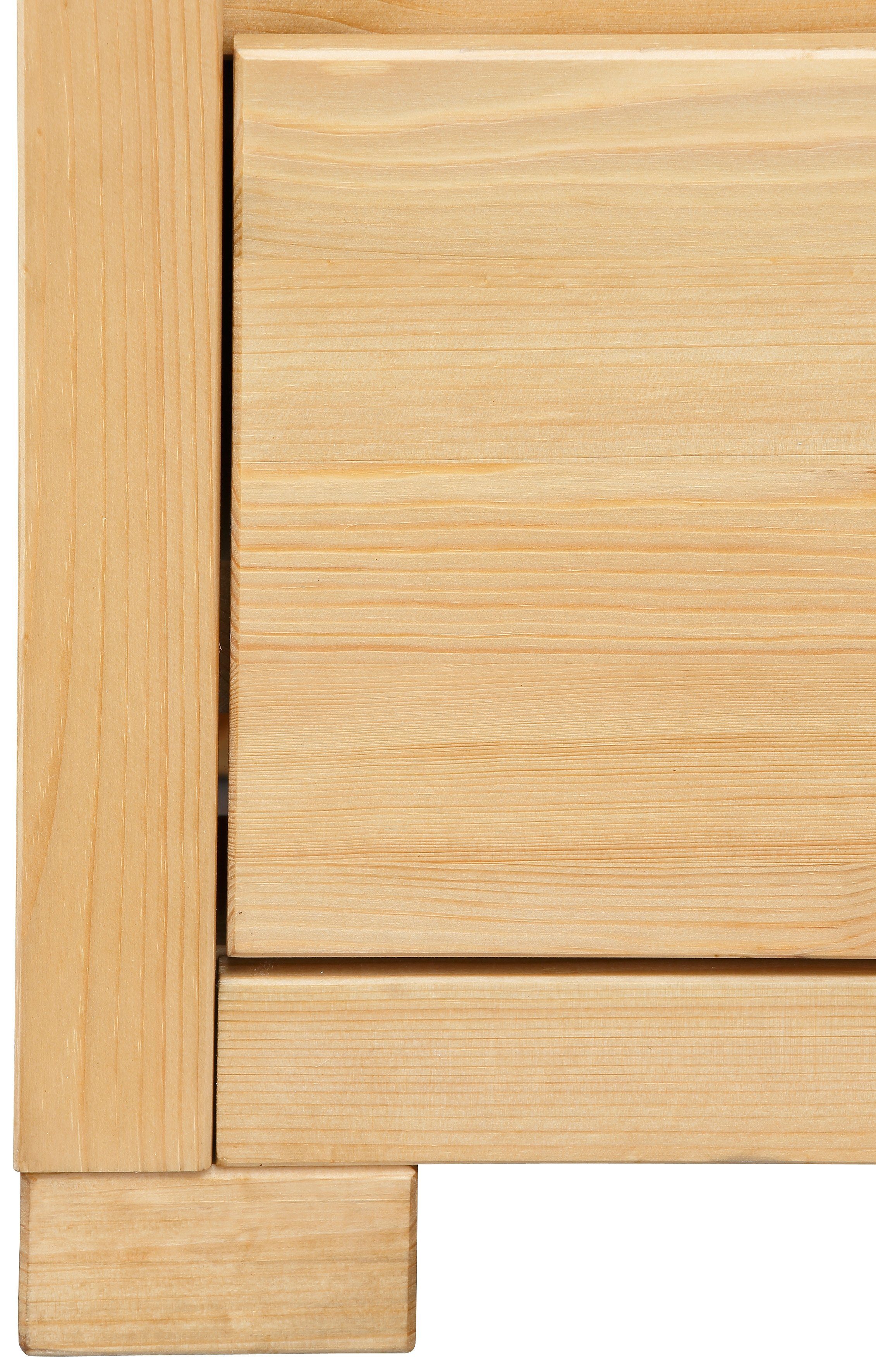 Home affaire Tv-meubel Gotland Breedte 147 cm, met lades en open vakken, massief hout, FSC®