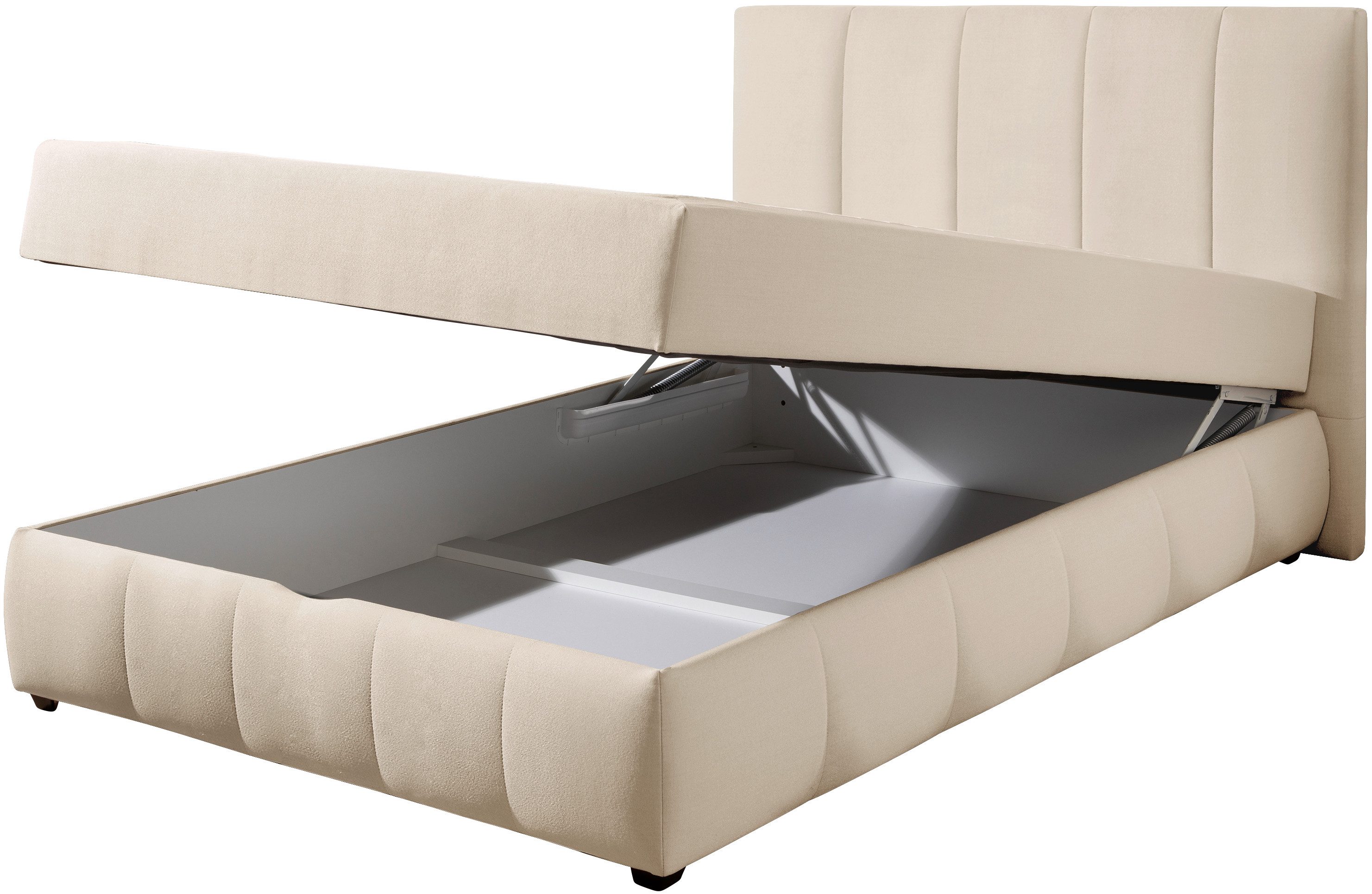 INOSIGN Boxspring Hartley Inclusief bedlade & topper, kiesbaar in H2, H3 of H4