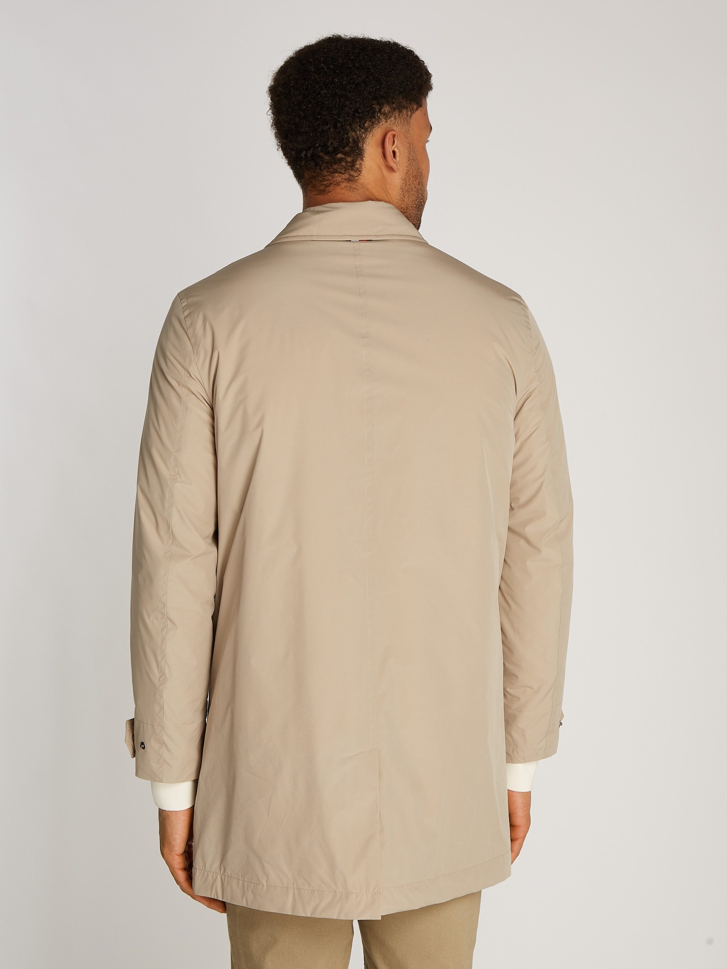 Tommy Hilfiger Korte jas LW PACKABLE CARCOAT met drukknoopsluiting