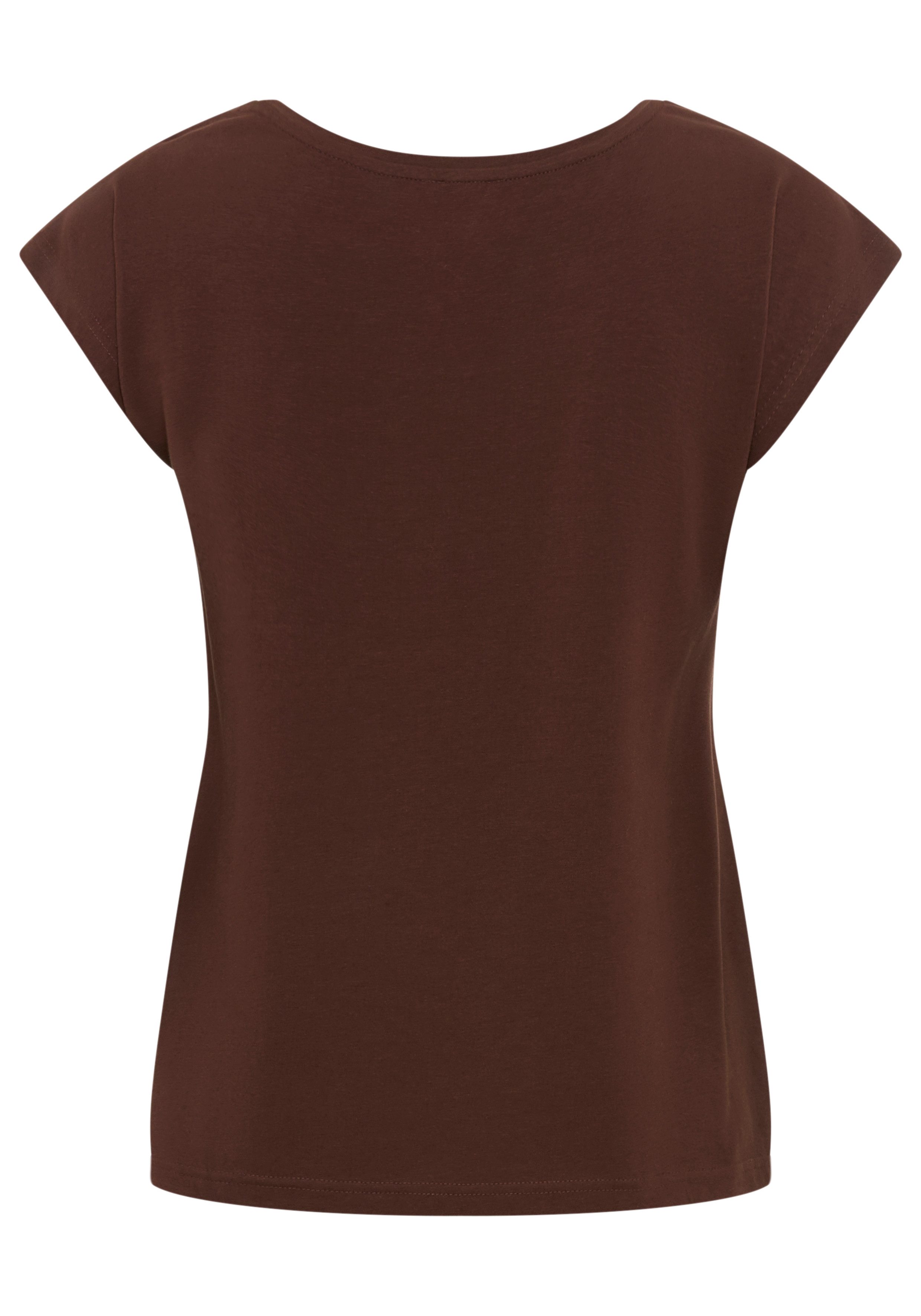 Bruno Banani T-shirt met foilprint - nieuwe collectie
