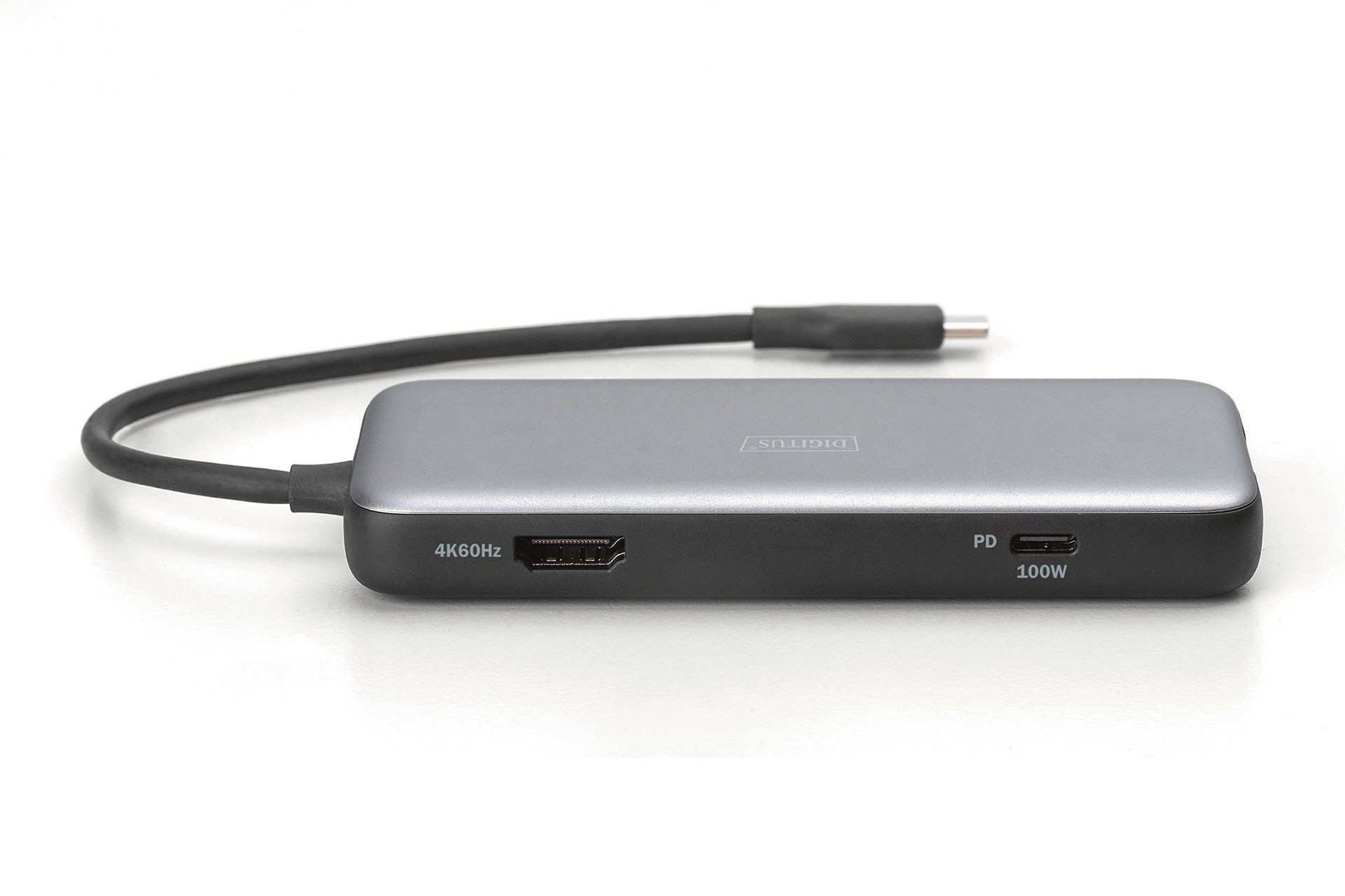 Digitus Laptop-dockingstation USB-C Docking Station, 7-Port, HDMI, USB, RJ45, SD