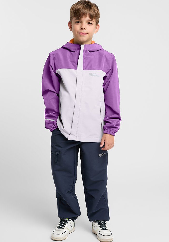 Jack Wolfskin Outdoorjack TUCAN JACKET K kinderen jassen maat 116 paars