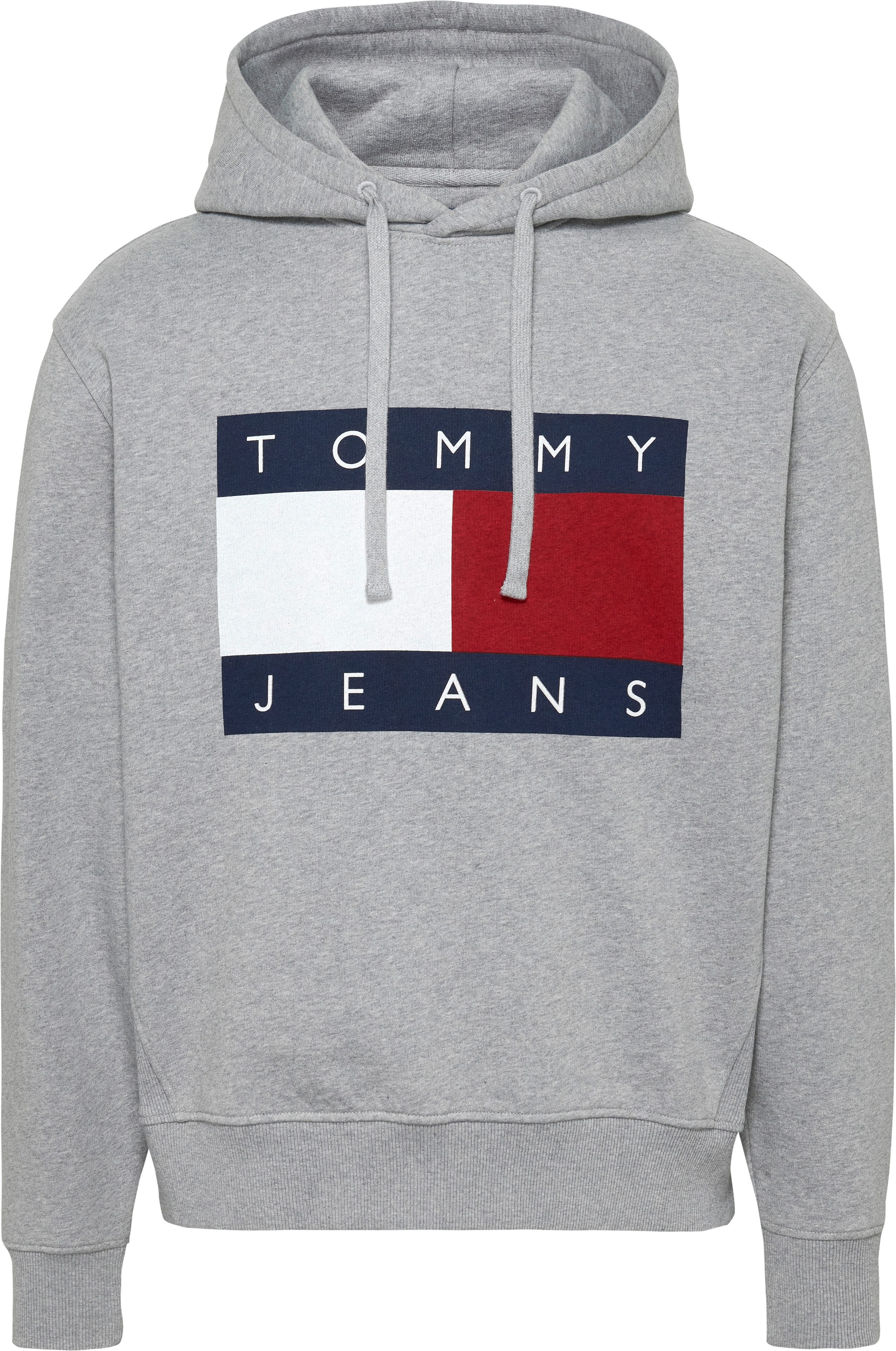 TOMMY JEANS Hoodie TJM MELANGE FLAG HOODIE