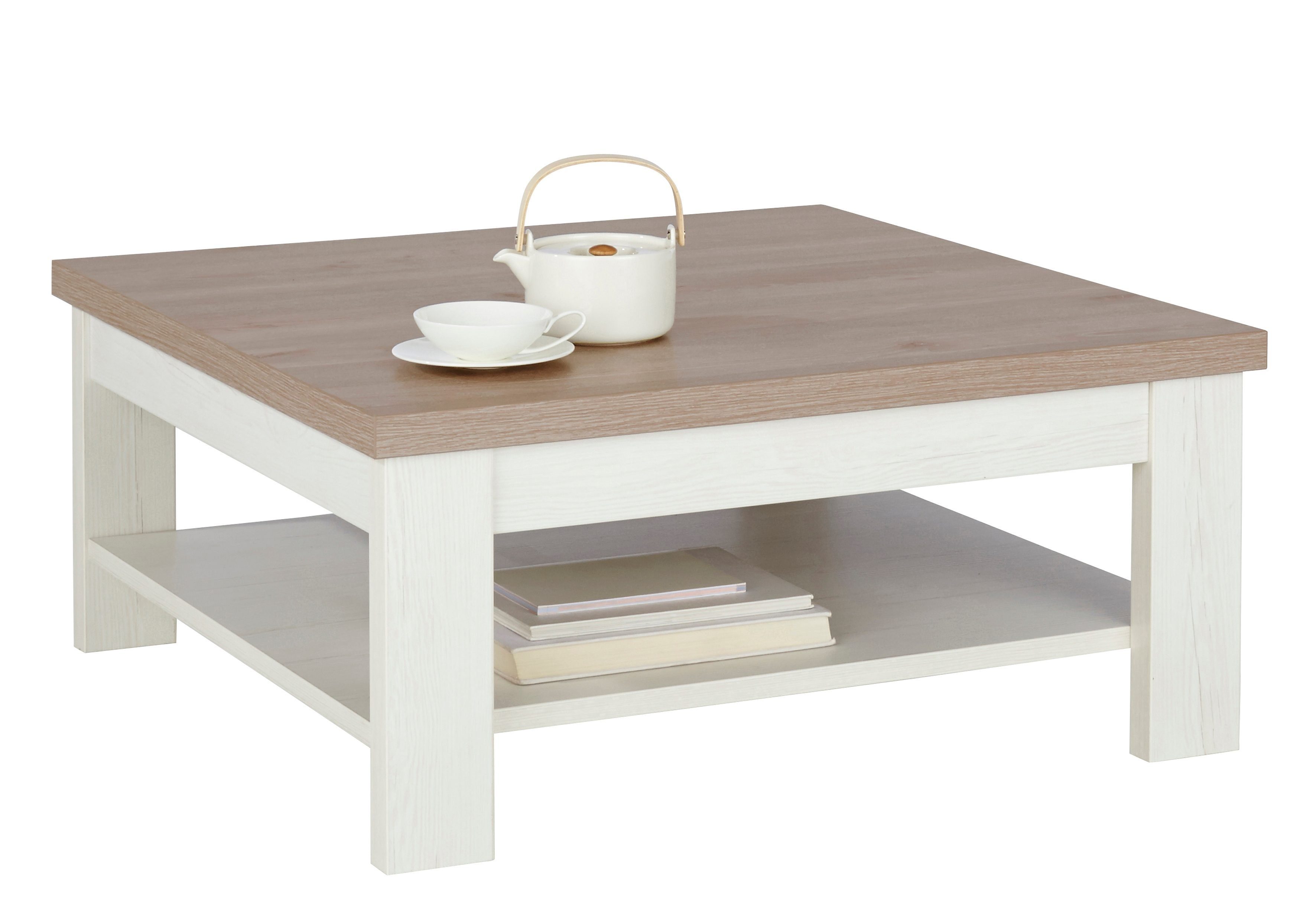 set one by Musterring Salontafel York Type 64 en 65, in 3 kleurvarianten, met plank, twee maten