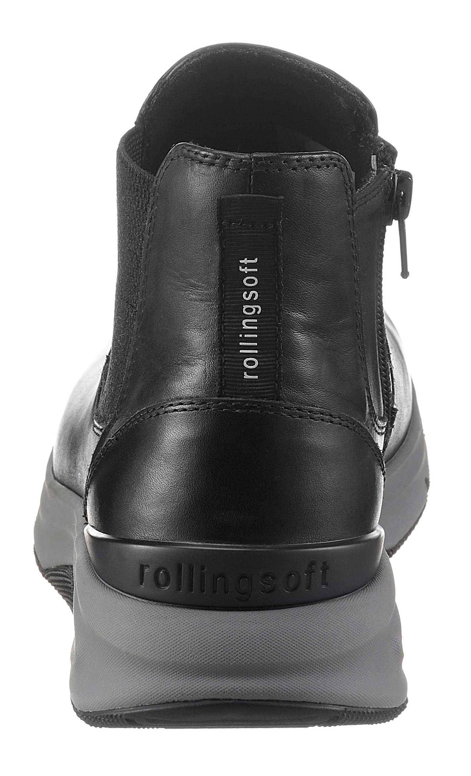 Gabor Rollingsoft Chelsea-boots met sportieve zool