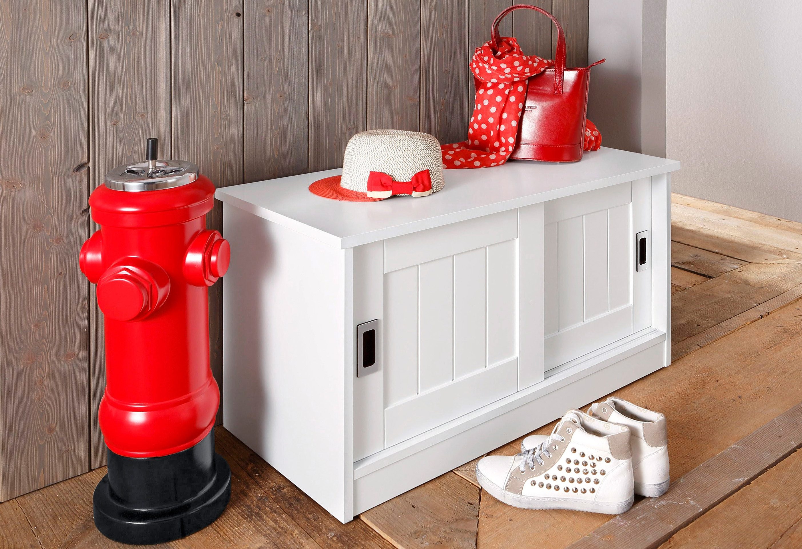 Home affaire Zitbank Nekso Breedte 83 cm, van mdf of massief hout, FSC®-gecertificeerd