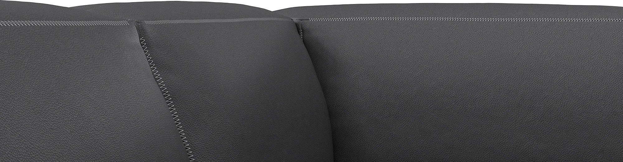 FLEXLUX Hoekbank Lucera, super comfortabel door hoogwaardige zitconstructie met koudschuim