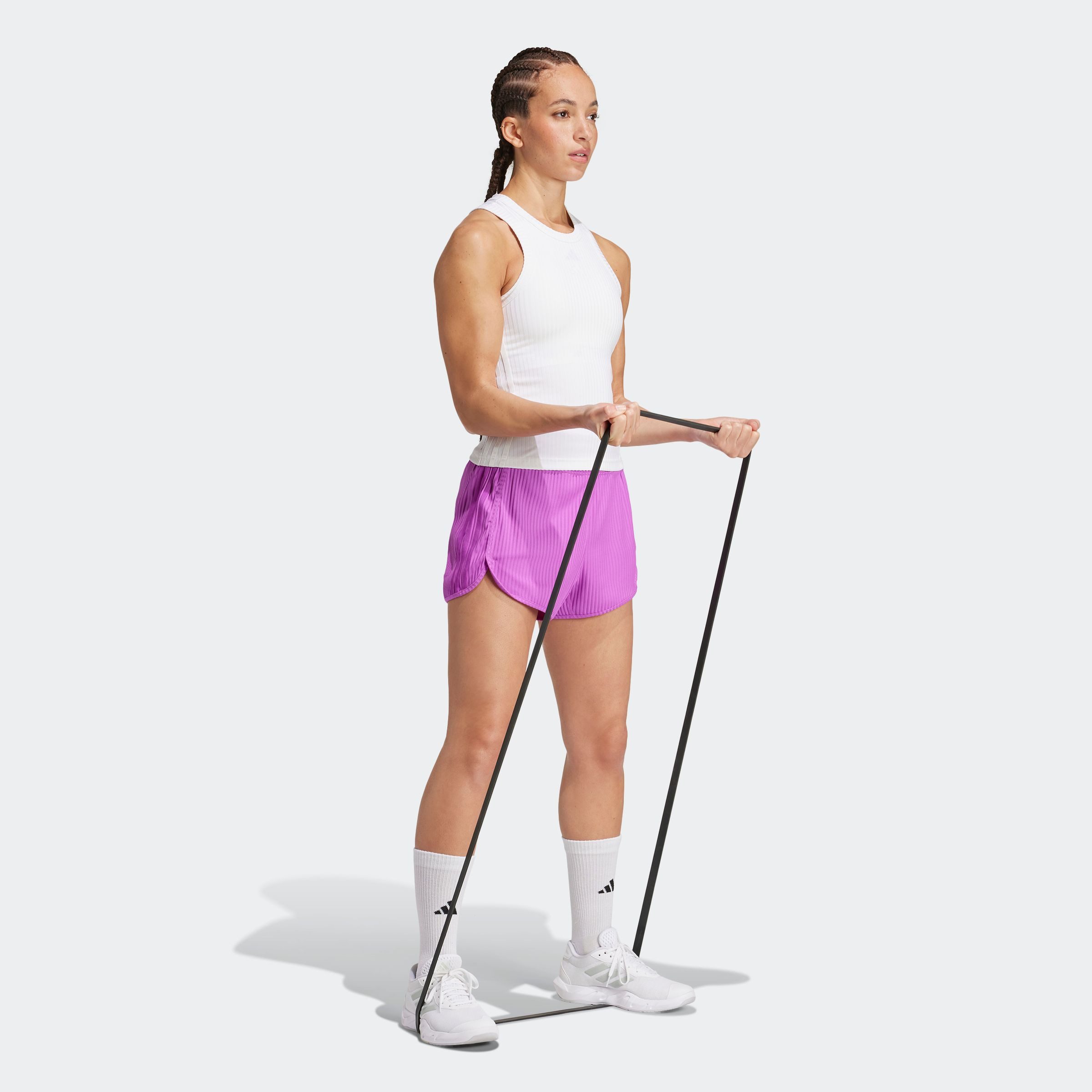 adidas Performance Short PACER RIB SHORT (1-delig)