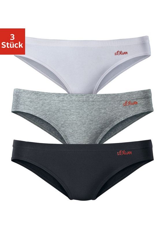 Bikinislip, set van 3, S.OLIVER Bikinislip, set van 3, S.OLIVER
