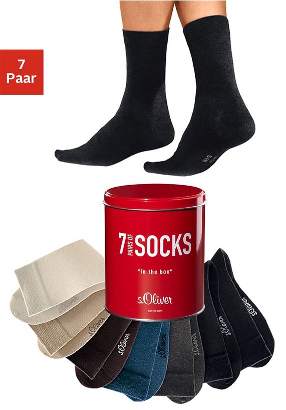 Sokken voor hem + haar, S.OLIVER Sokken voor hem + haar, S.OLIVER