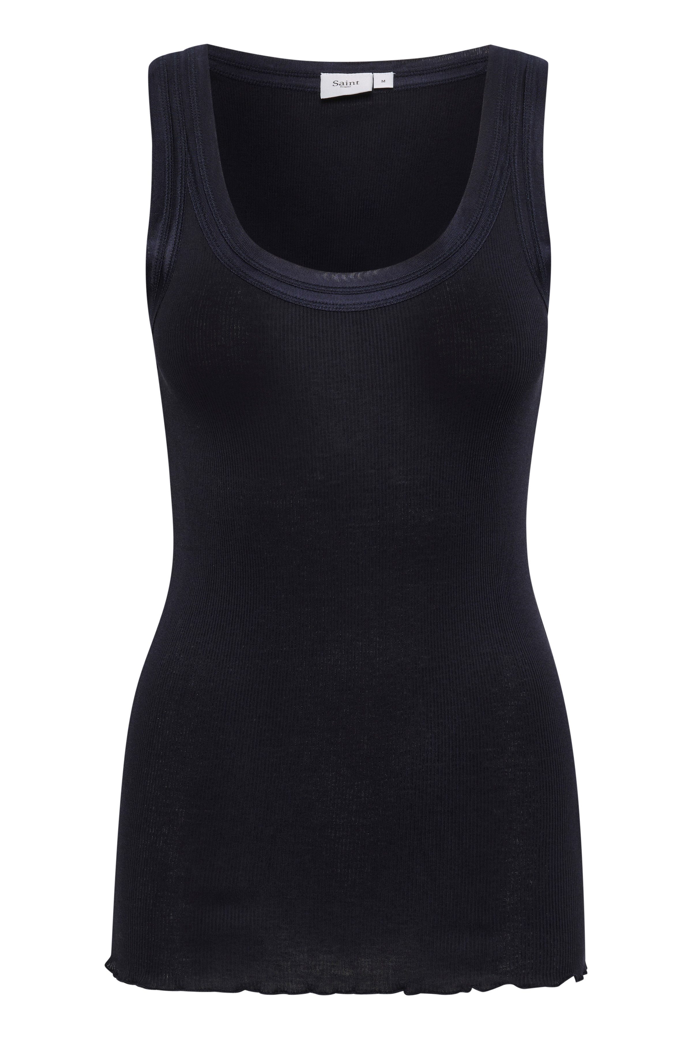 Saint Tropez Tanktop SZ-MAYA TANK TOP met zijde-aandeel