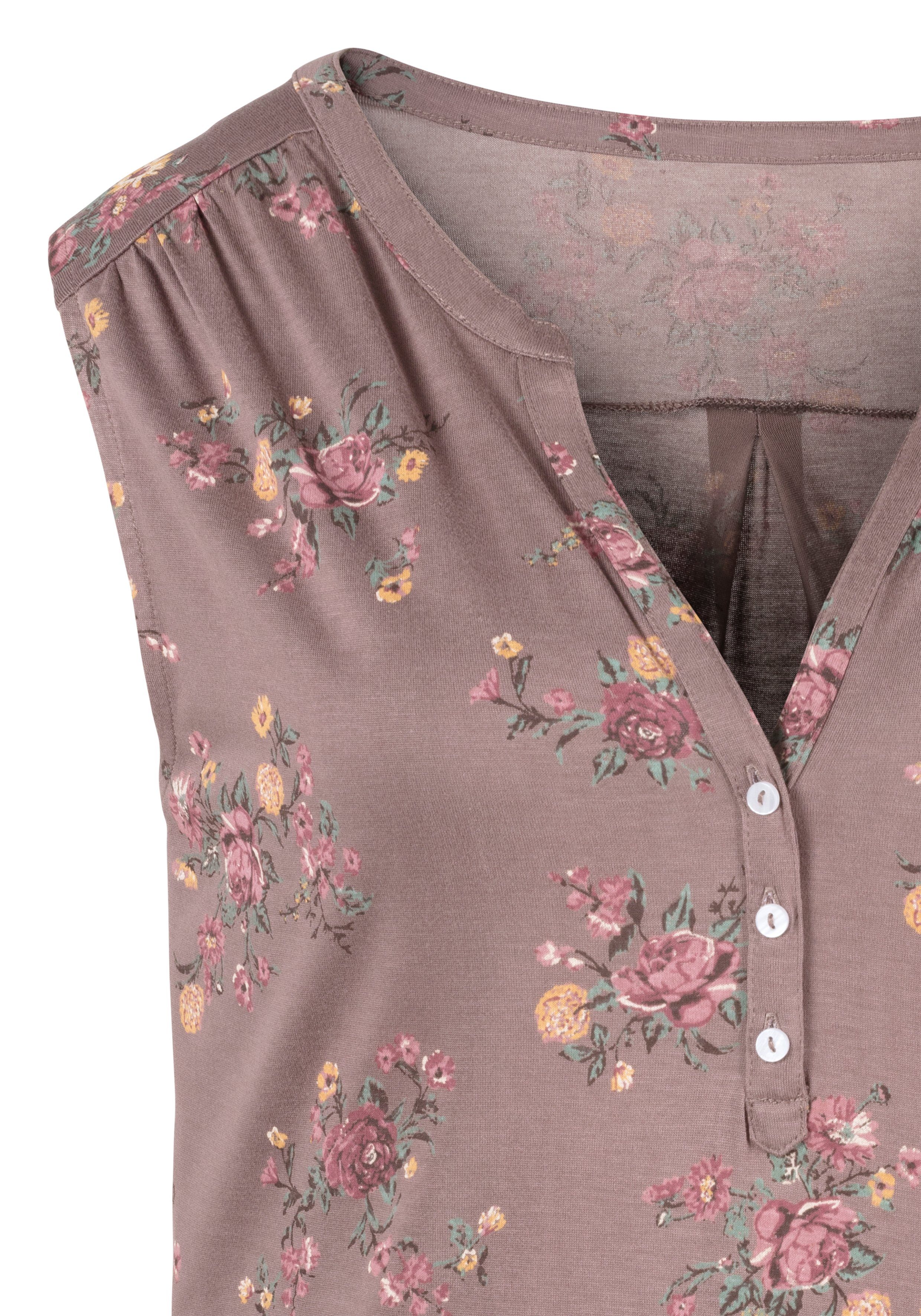 Lascana Shirttop in modieuze blouse-look (2-delig, Set van 2)