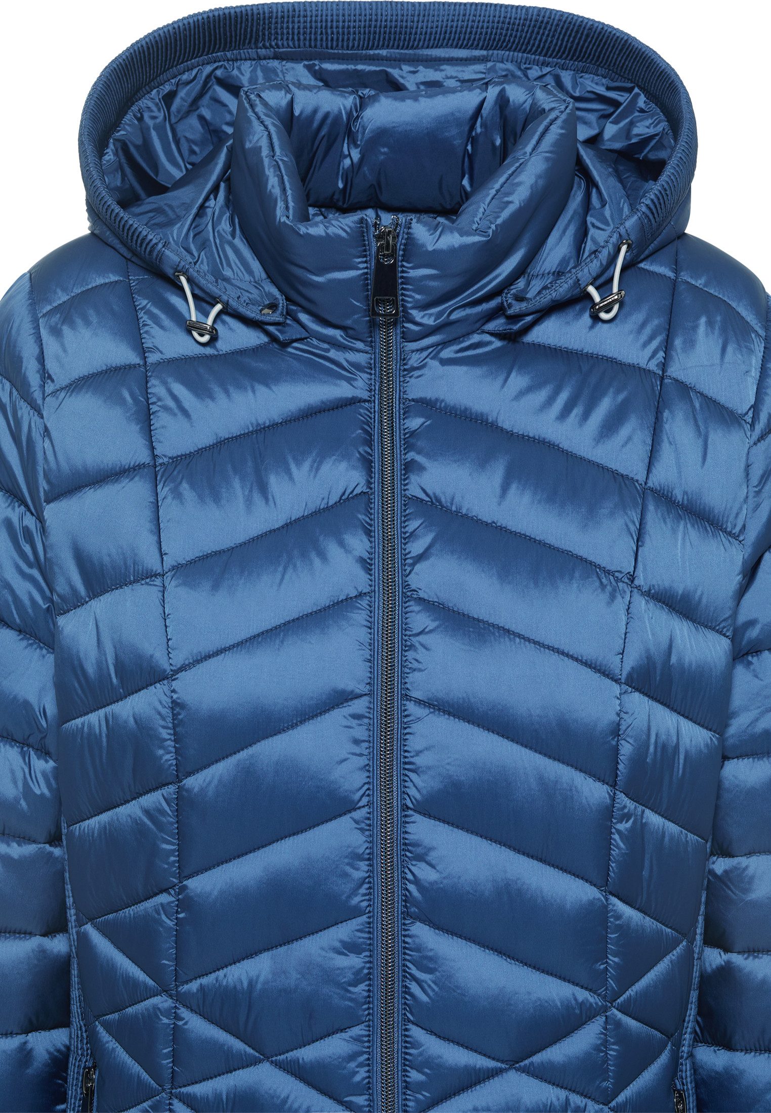 Barbara Lebek Gewatteerde jas met een capuchon