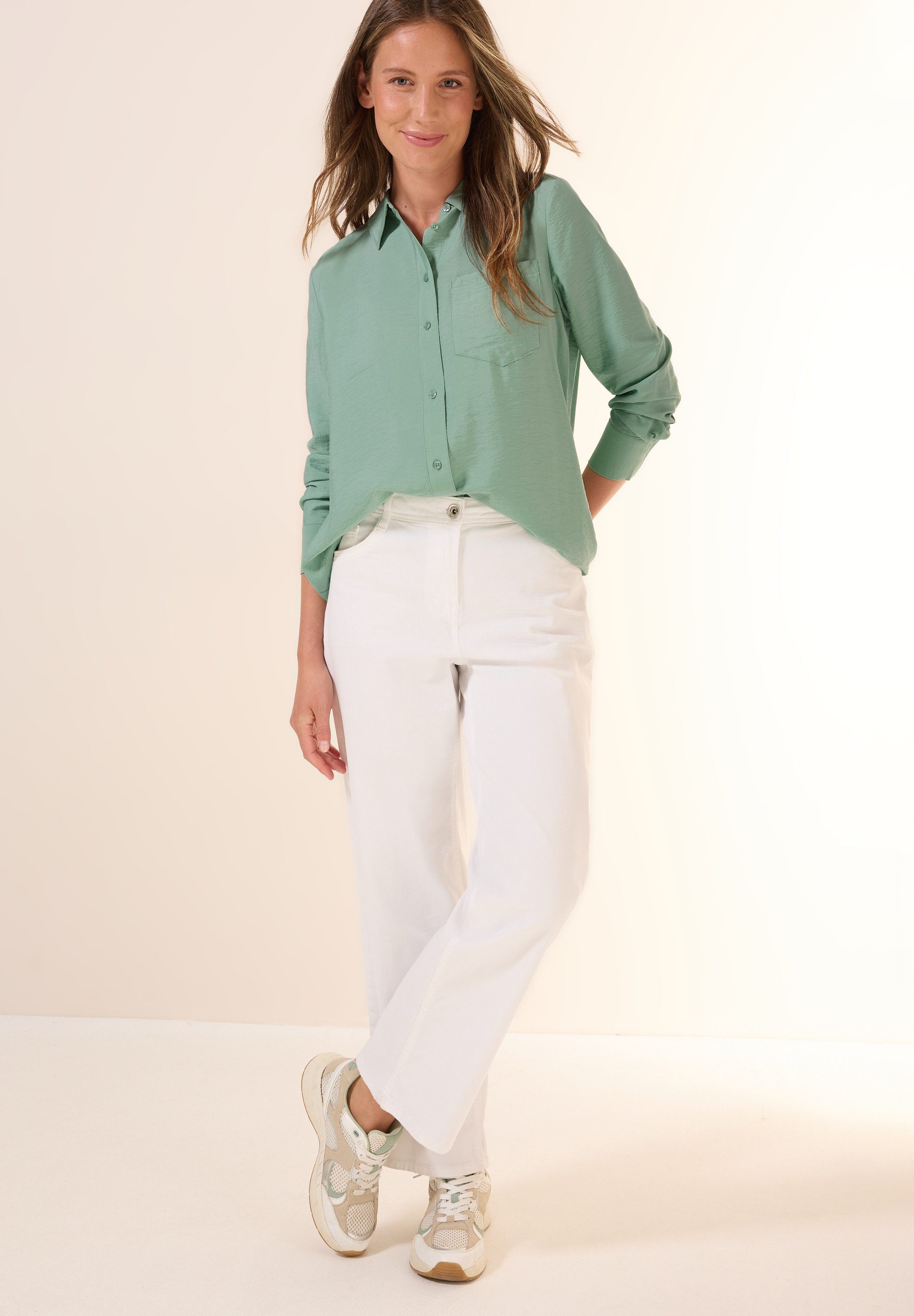 Cecil Overhemdblouse met structuur