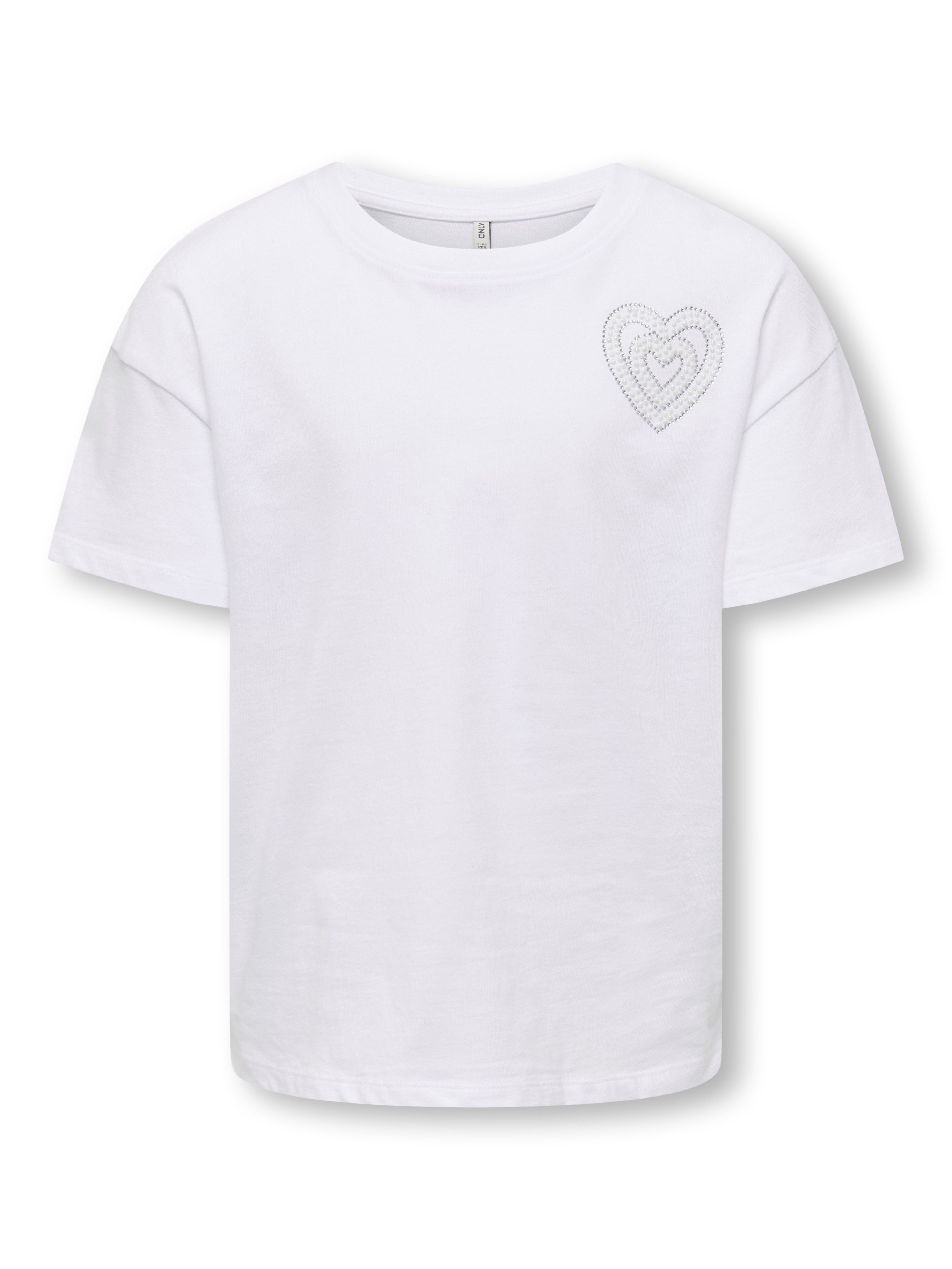 KIDS ONLY T-shirt KOGANTONIA S/S EMBELLISHMENT TEE JRS