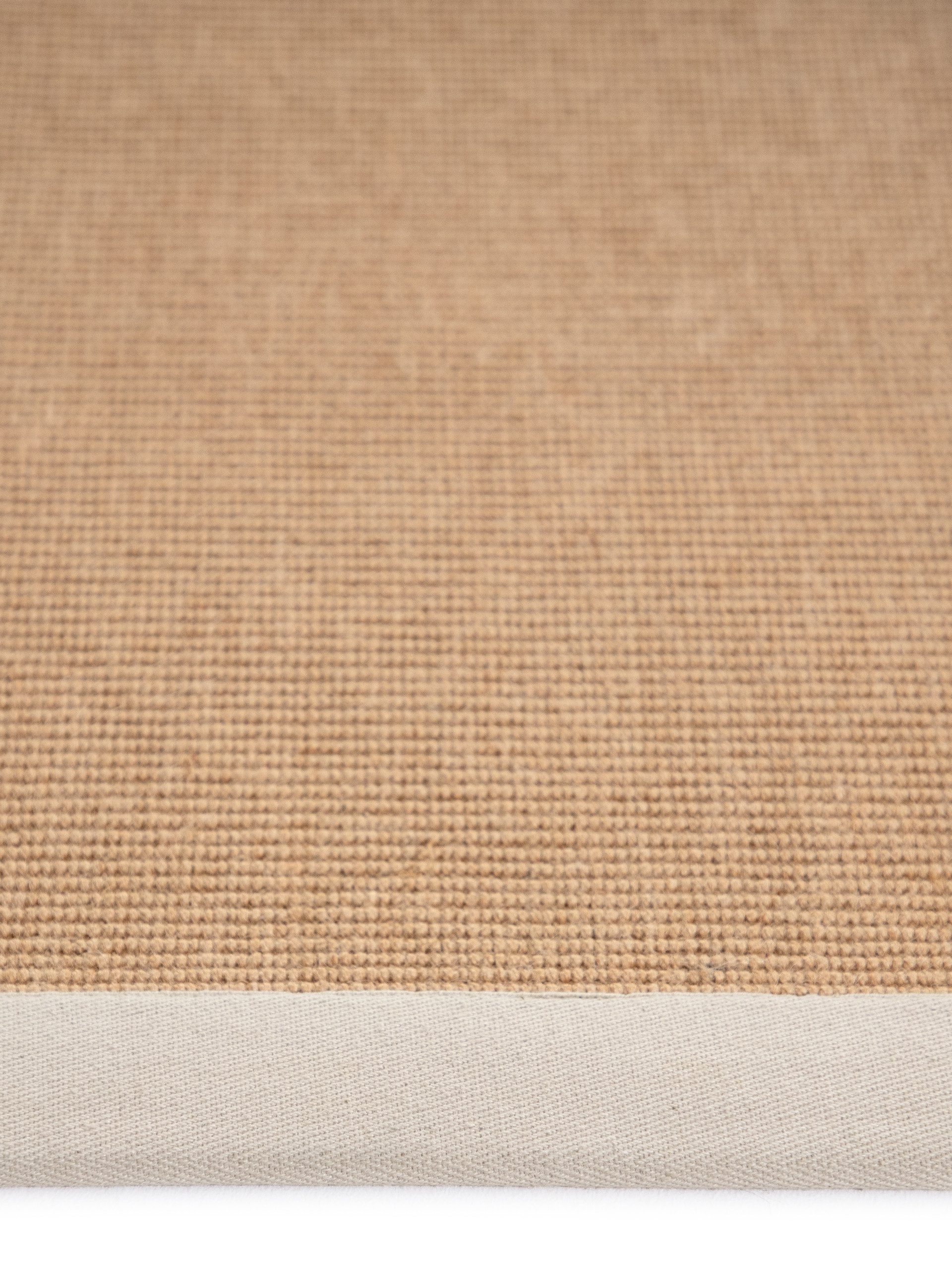 carpetfine Sisalkleed Sisal met gekleurd randdessin, antislip achterzijde