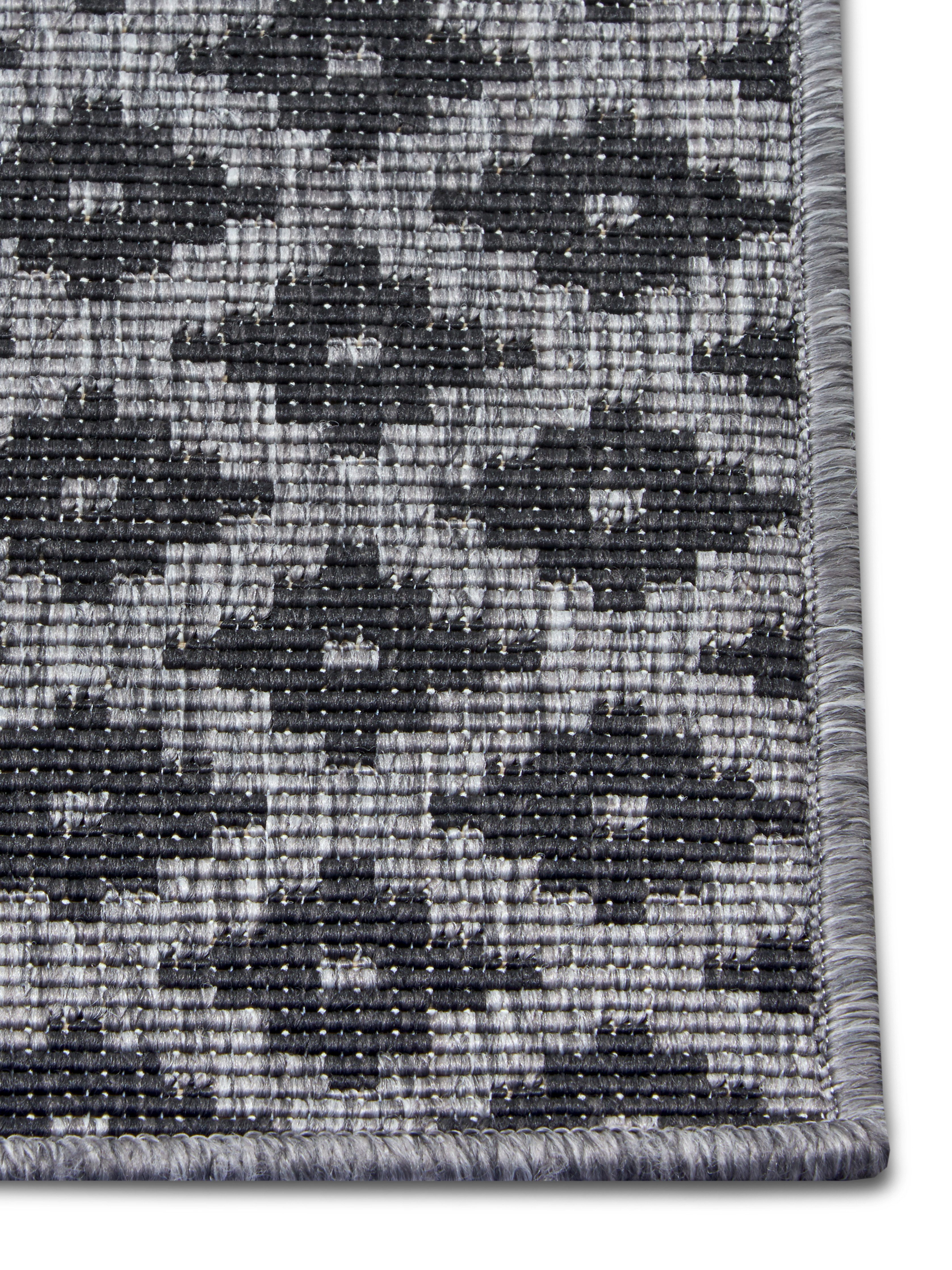 NORTHRUGS Vloerkleed Nizza omkeerbaar tapijt Binnen- en buitengebruik, weerbestendig, balkon, loper, woonkamer, waterbestendig