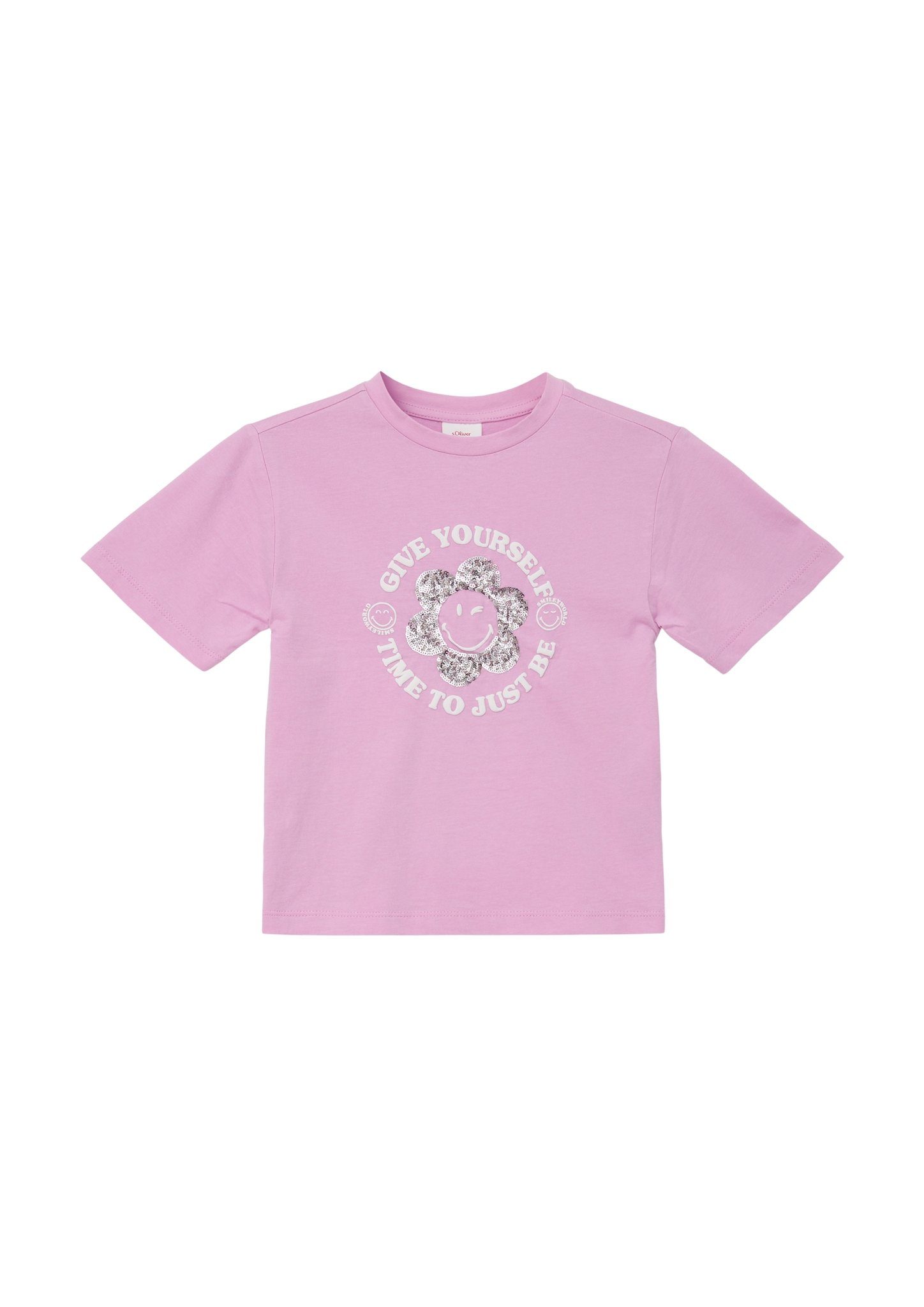 s.Oliver RED LABEL Junior Shirt met print van puur katoen