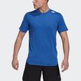 adidas performance t-shirt designed for training blauw