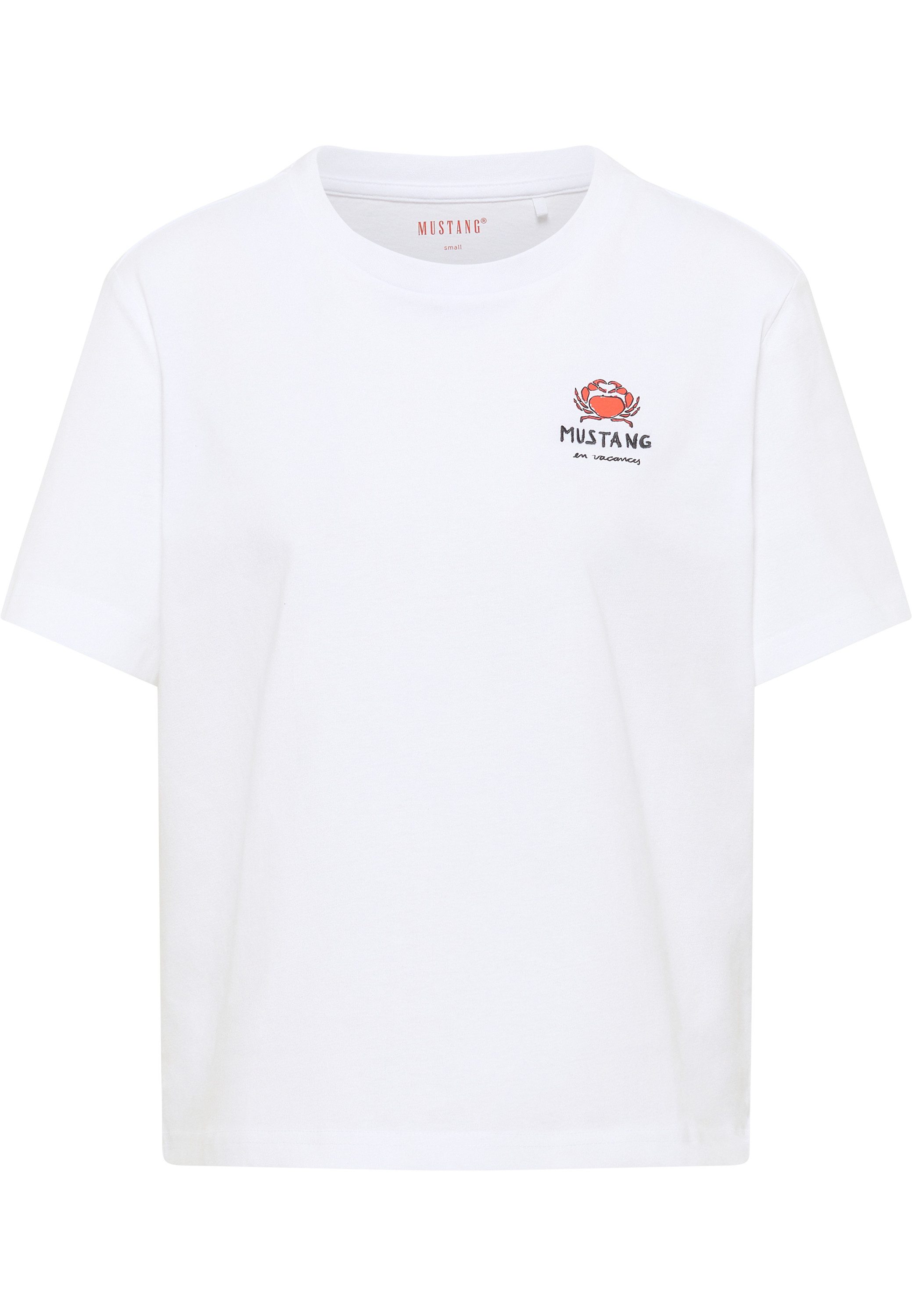MUSTANG Shirt met korte mouwen Dames stijl Monroe