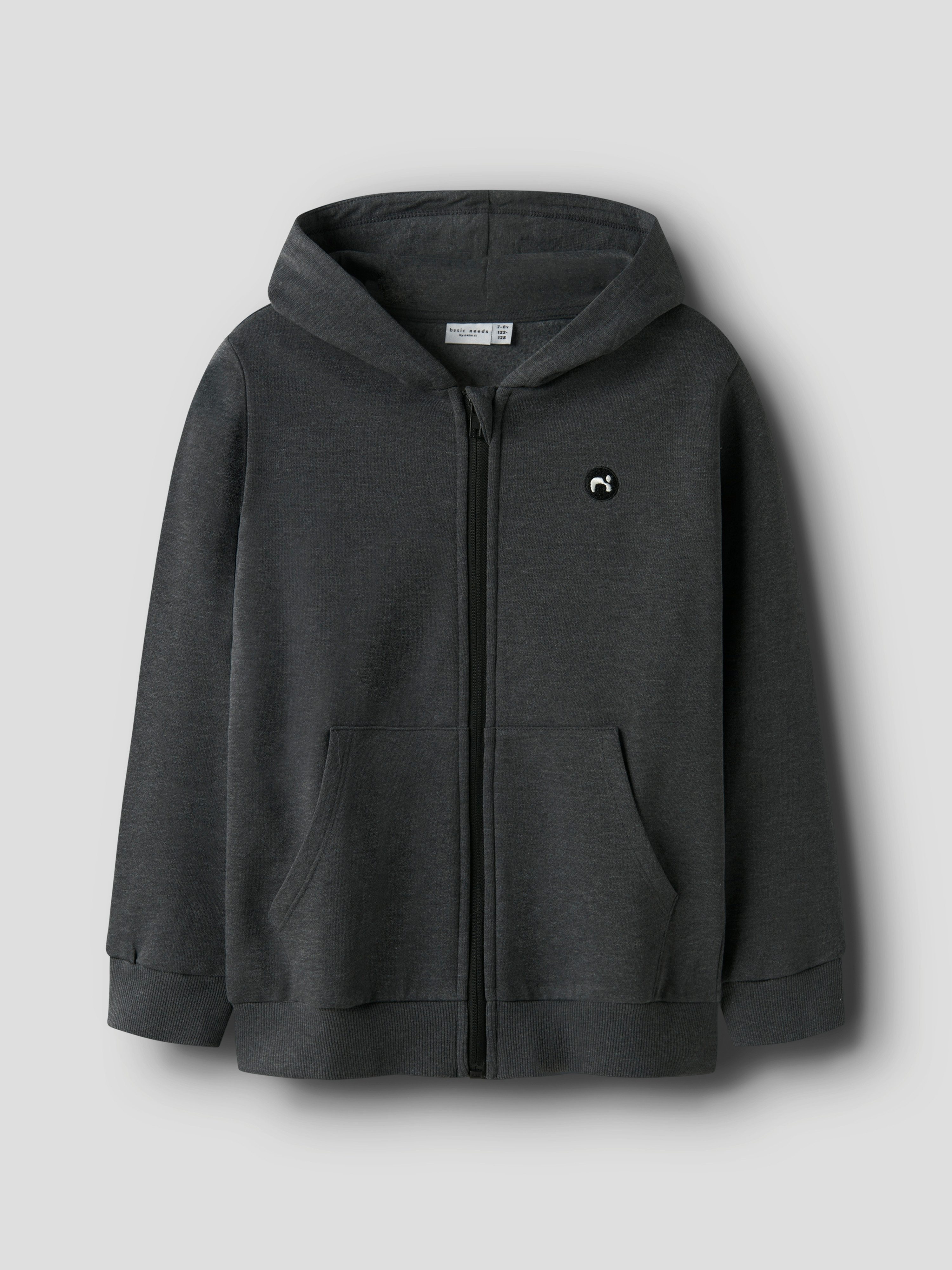 Name It Capuchonsweatvest NKMVIMO LS SWEAT CARD BRU NOOS