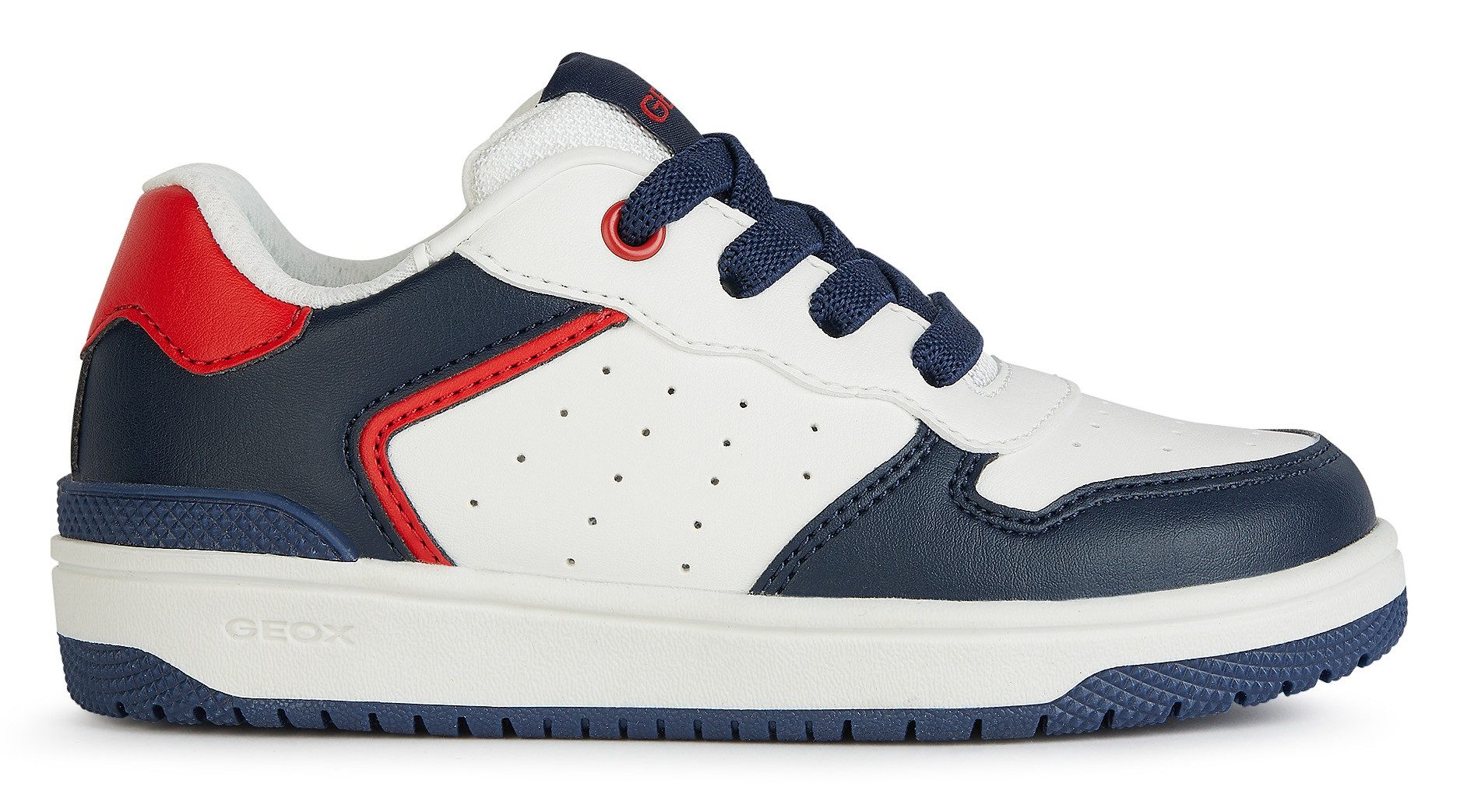 Geox Sneakers J WASHIBA BOY , retro sneaker, instapschoen in skater-look
